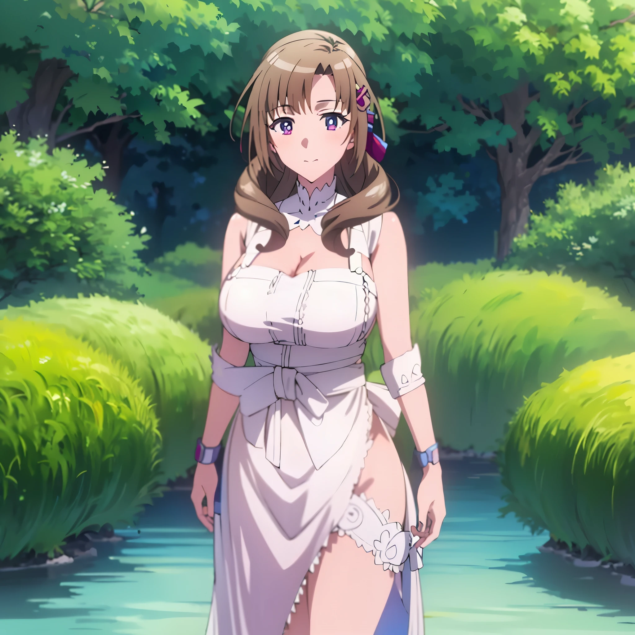 1Girl, Mamako Oosuki In the anime Okaasan Online, Very big breasts, Very detailed