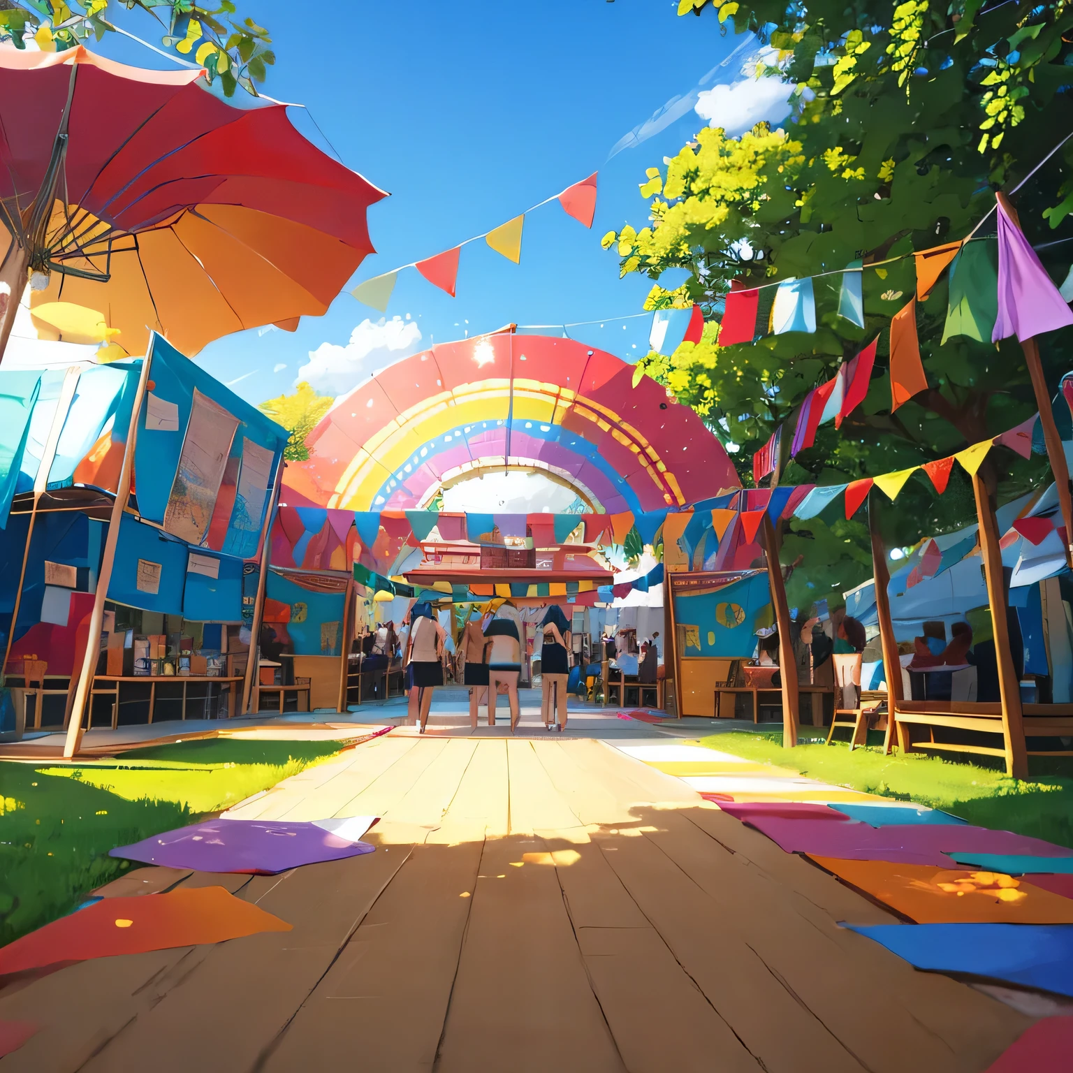 background, summer, Festival