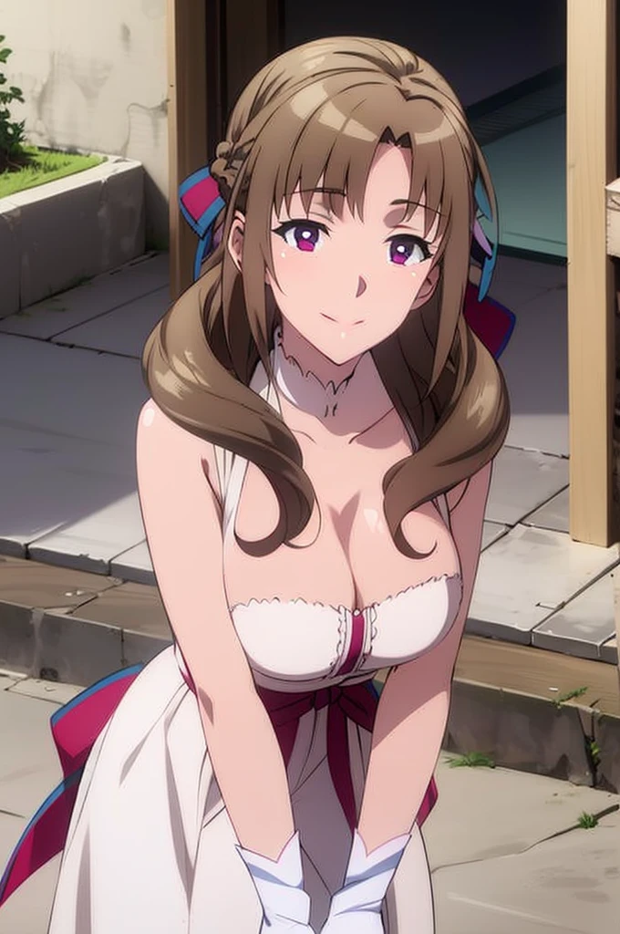 1Girl, Mamako Oosuki In the anime Okaasan Online, Very big breasts, Very detailed