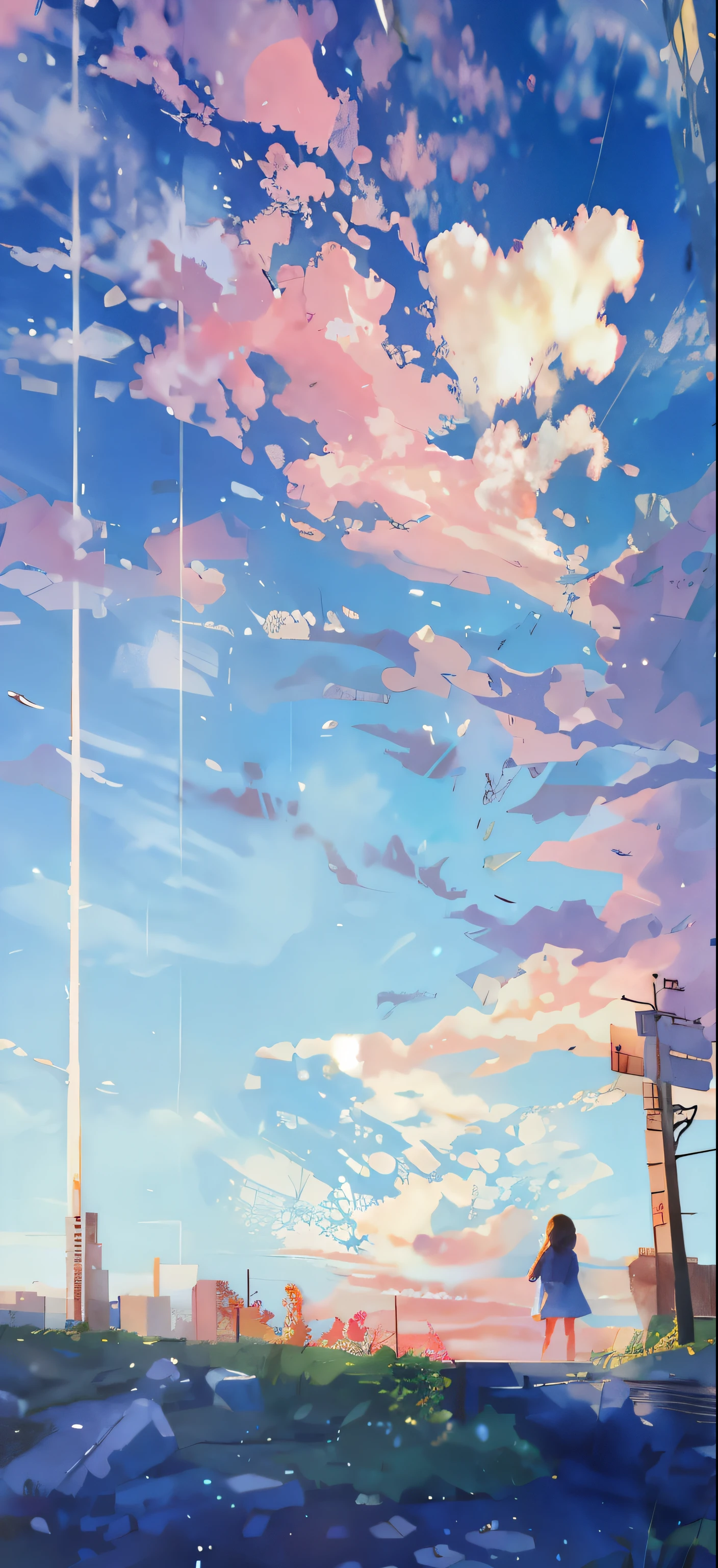 beautiful and clear sky