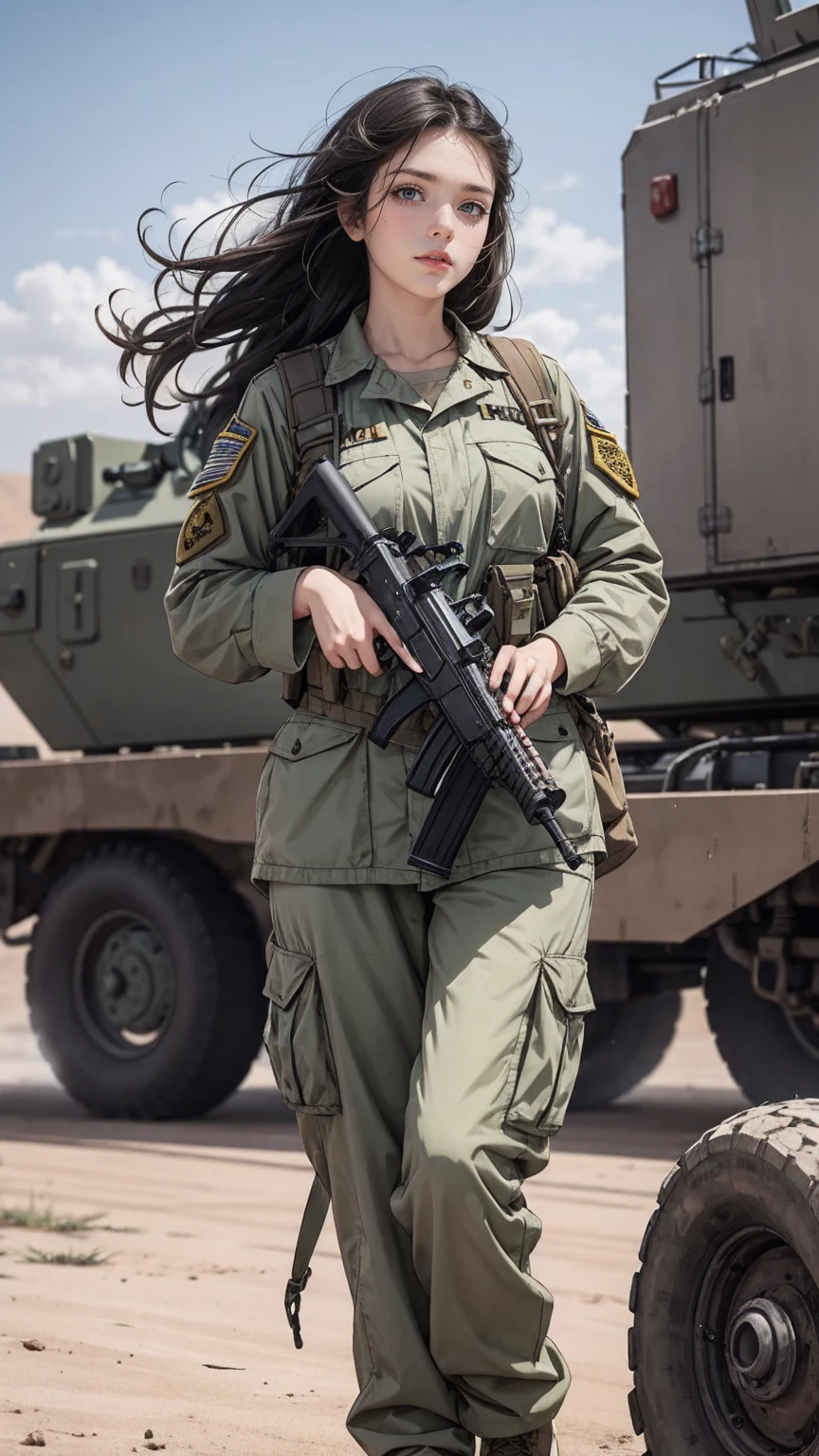 female soldier