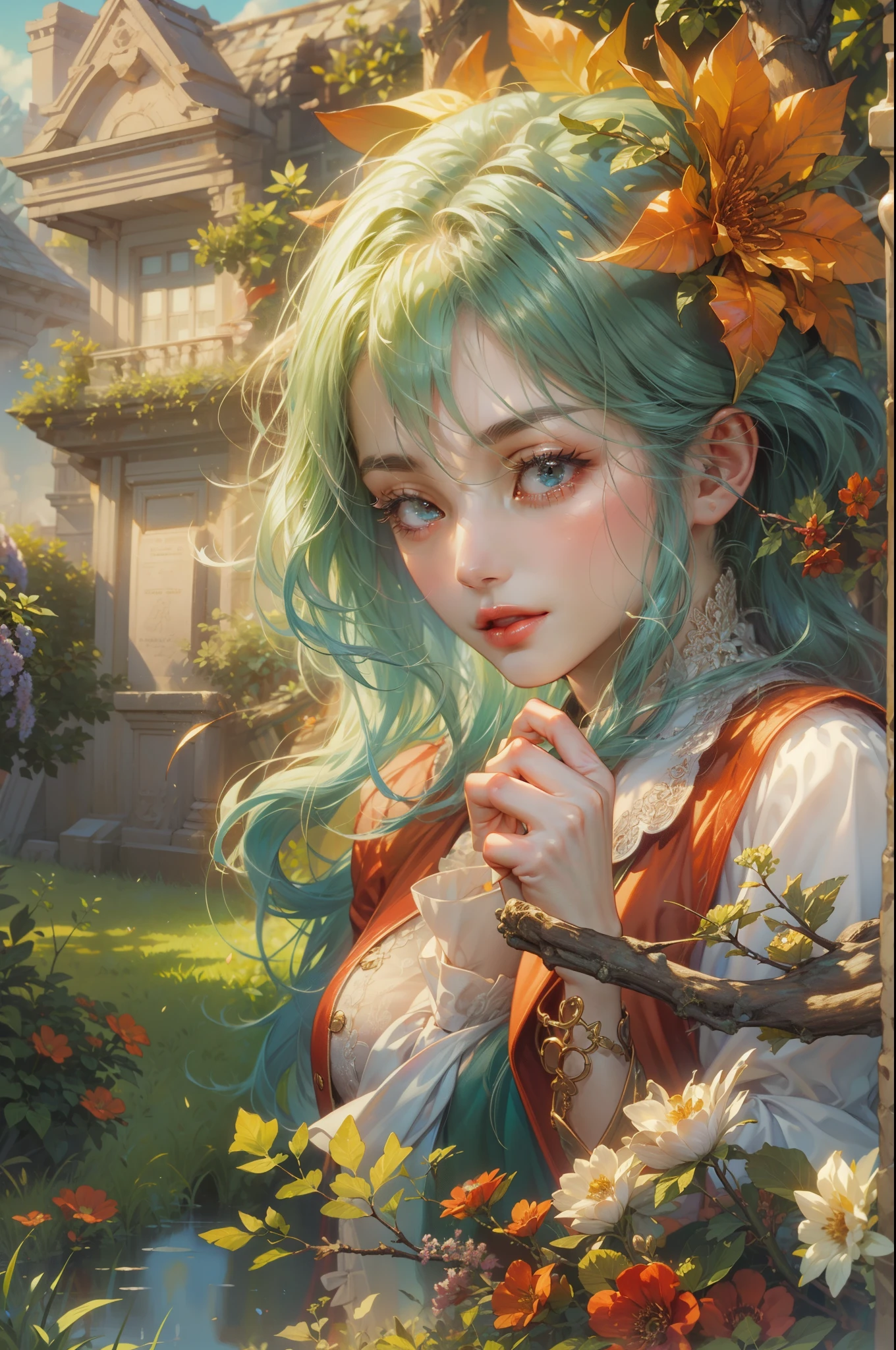 (masterpiece, top quality, best quality, official art, beautiful and aesthetic:1.2), boy, handsome, extreme detailed faces, (fractal art:1.3), colorful, highest detailed, (perfect face), shiny skin, HDR, cantarella, extremely detailed dress, detailed background