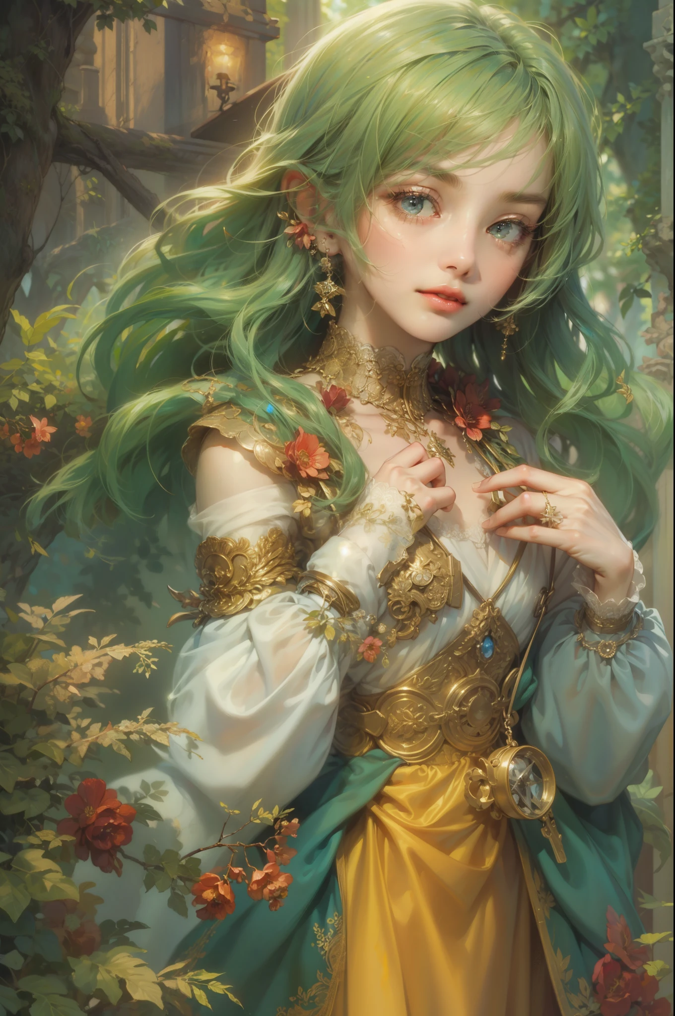 (masterpiece, top quality, best quality, official art, beautiful and aesthetic:1.2), boy, handsome, extreme detailed faces, (fractal art:1.3), colorful, highest detailed, (perfect face), shiny skin, HDR, cantarella, extremely detailed dress, detailed background