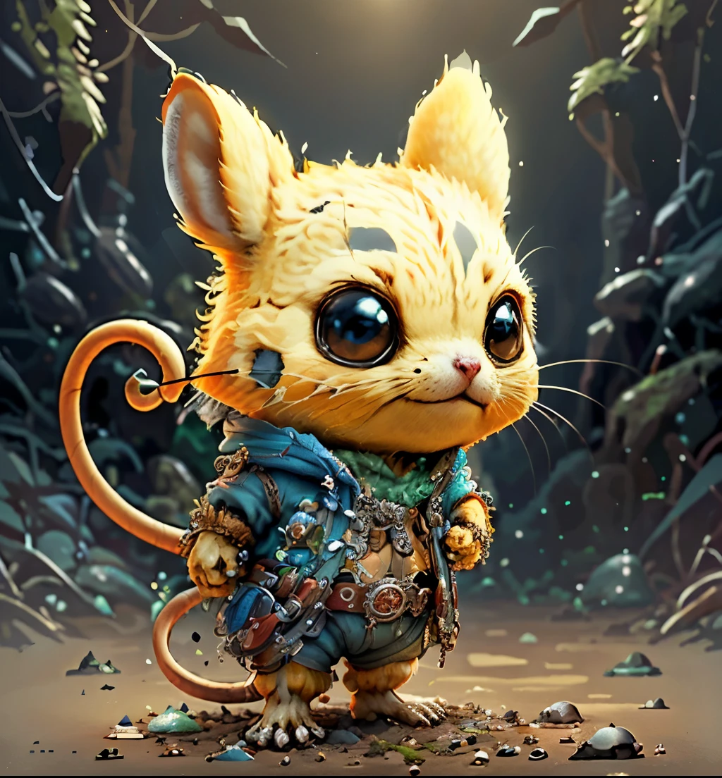 Mouse white,The background is bright,adolable,fantasy,complexdetails,Pubic area is clear,brightly,k hd,32k zodiac signs