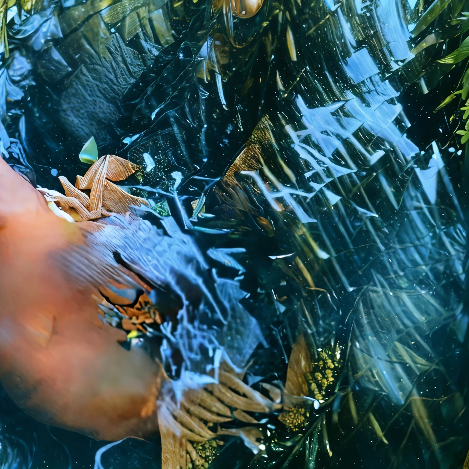 fallen angel shedding tears