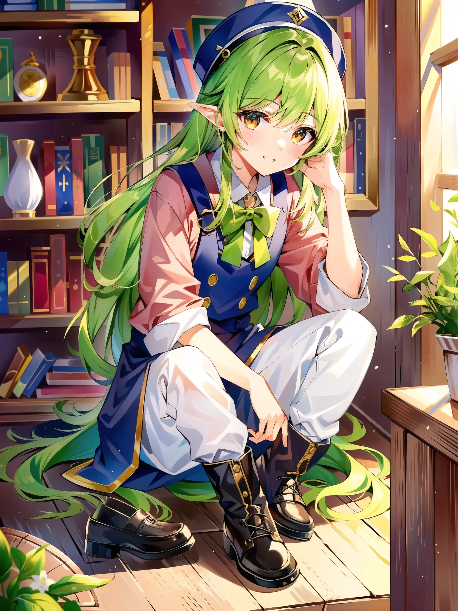 leprechaun (Britain: leprechaun) teeth、Fairies that appear in Irish folklore。It was thought to mean a one-legged shoemaker.[1]。It is said that she is a  of evil spirits and a fallen fairy who can be seen sitting on a fence mending shoes.[1]。depending on the role、Curlahorn (Cluricauns、泥酔したleprechaunを指す) 、Far Jarg（Far Darrig、悪戯好きの赤い服のleprechaun）have aliases such as[2]。Because she is a fairy who shows herself working.、It is similar to the brownie that is popular in Scotland and England.、ブラウニーteeth人間に奉仕する妖精であるのに対し、レプラホーンteethほとんどの場合自らの為にしか働かない[3]。
considered to be a shoemaker[3]、Grimm&#39;s Fairy Tales『dwarf shoe store』に登場する妖精とteethこのleprechaunのこととも言われる。I know about the treasures underground、If you manage to catch it, it will tell you where the gold iost of the time、黄金を手に入れることteethできない。
「small body」It is a name that means、Lubrahorn、Rubberkin、Ruholban、Also called Luprahorn。Britain語読みでteethレプラカーン。small wrinkled face with salt and pepper beard、Has a pointy nose and bright eyes。red jacket with silver buttons、Brown shorts、He wears black boots with silver clasps.。Also、I only make one shoe a day、I&#39;m small and can&#39;t do much work.、Alsoteeth一本足であるからとも言われる。They usually wear leather aprons.、He is busy repairing shoes with a gavel.。
この妖精teeth金の入った壺を持ち[3]、If you look away even for a moment, he&#39;ll pull a prank on you.、It is said that he disappears while laughing.