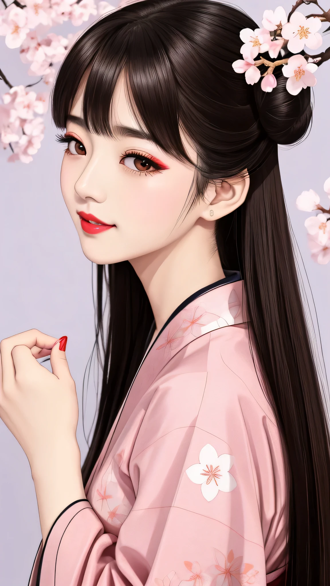Standing back to back, I close my eyes in shame、Each has a different expression２People and sisters、(２ girls）、｟Dancing traditional performing arts gracefully)、((big breasts、small face、not exposed))、highest quality、masterpiece、（black hair、Bun Hair、bun hair、）、brown eyes、｟wide angle、Angle from above, from the waist up、A dynamic pause on a magazine cover、Each person has a different perspective when looking into the distance｠、(８K high quality、masterpiece、High resolution、Realistic and beautiful light and shadow、(highest quality)、(high resolution)、(very delicate and beautiful)、(beautiful 8k face)、(Close your eyes while smiling、Beautiful eyes)、(Transparent skin)、(soft hair)、(８head and body)、(Pink, orange and blue checkered pattern on white background with cherry blossom pattern Japanese style yukata kimono with gold powder、wearing a yukata２Japanese beautiful girl)、((tanabata decoration background))、((small face))、(arms up)、thin and small nose、（red lipstick）、（make cheeks red）、（Glossy skin）、((Ink painting style))、extremely thin eyebrows、Overall super high quality、（She wears maiko-style makeup）、Whitening、long and beautiful eyelashes、Glossy skin、（red cheeks）,straight nose、masterpiece、highest quality、whole body、 eyebrows visible through hair、Bun Hair、grin、gal、Kogal、Fashionable、woman、fine、Pause、
Waiting to start 
