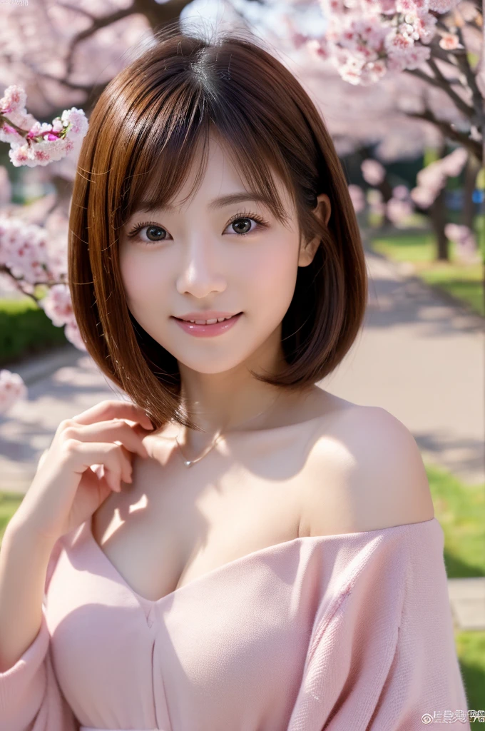 best quality, 32k, RAW photos, Ridiculous, Extremely detailed, Beautifully texture, Beautifully, flaShy and dynamic depiction, 像Cherry blossoms一样纯洁美丽的少女, Happy, Shy, ((Nude:1.3)), #11: Messy Pixie Short Hair, Soft colors, Background pastel colors, Flowers bloom, Cherry blossoms, Cherry blossoms花瓣, Dancing petals, Scattered gold dust, wind, Motion Blur, Action route, fantasy