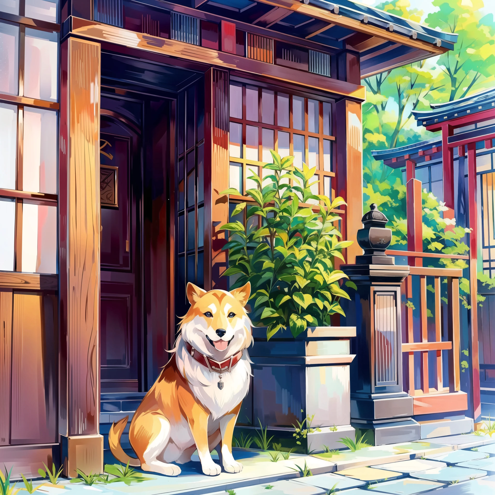 狛dog（Sesameいぬ）What is、日本の獣dogで、considered to be an imaginary creature。Statues on either side of the entrance to shrines and temples、Or a pair facing each other on the left and right sides of the front of the main hall/main hall.、Alsoは守るべき寺社に背を向け、It is often placed directly facing the worshipers.、Alsoその際に有角の狛dogとが一対とされる。Origin is Persia、インドにおける狛dogを象った像であるという説がある[1]。Also、古代エジプトやメソポタミアでの神域を守る狛dogの像もその源流とされる。At Meiji Shrine、起源は古代オリエント・インドに遡る狛dogを象った像で、In the ancient Orient、sacred、As a god or protector of the throne、There is a trend to use lions.、A good example of this is the Sphinx.[2日本人が異様な形の生き物をdogと勘違いし、Because it was introduced from Korea、高麗dogと呼ばれるようになったとの説を紹介している[2]。「Sesameいぬ」There are various theories about the meaning of、It was used as a talisman.「Resist the devil（Sesame）dog」