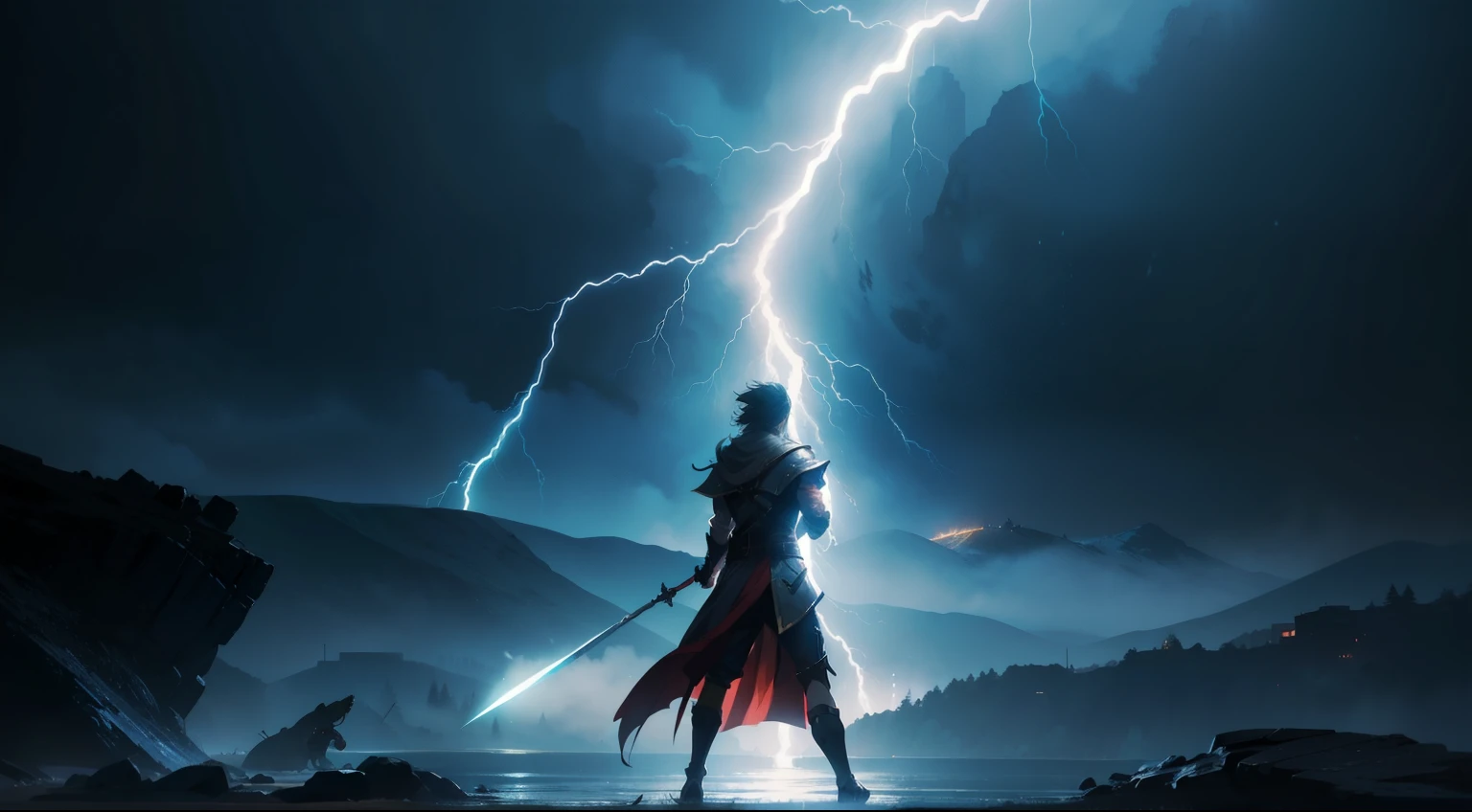 The anime begins with our protagonist, a young man with teleportation skills, discovering his power and learning to control it. He is a fearless warrior in search of adventures and challenges. The story unfolds in a fantasy world full of magical creatures and powerful beings. Throughout the plot, our hero faces powerful and dangerous enemies, but finds loyal allies who help him on his journey. Together, they face epic battles and challenges that test their skills and their courage. The anime's animation is stunning, with vibrant colors, detailed backdrops, and fluid movements. The visual effects are breathtaking, with bursts of energy, lightning and other manifestations of magical power. In the end, our hero becomes a legendary warrior, respected by all and feared by his enemies. He is the protector of his homeland, ready to fight any threat that arises. This epic anime is a thrilling adventure that keeps the viewer stuck until the end.