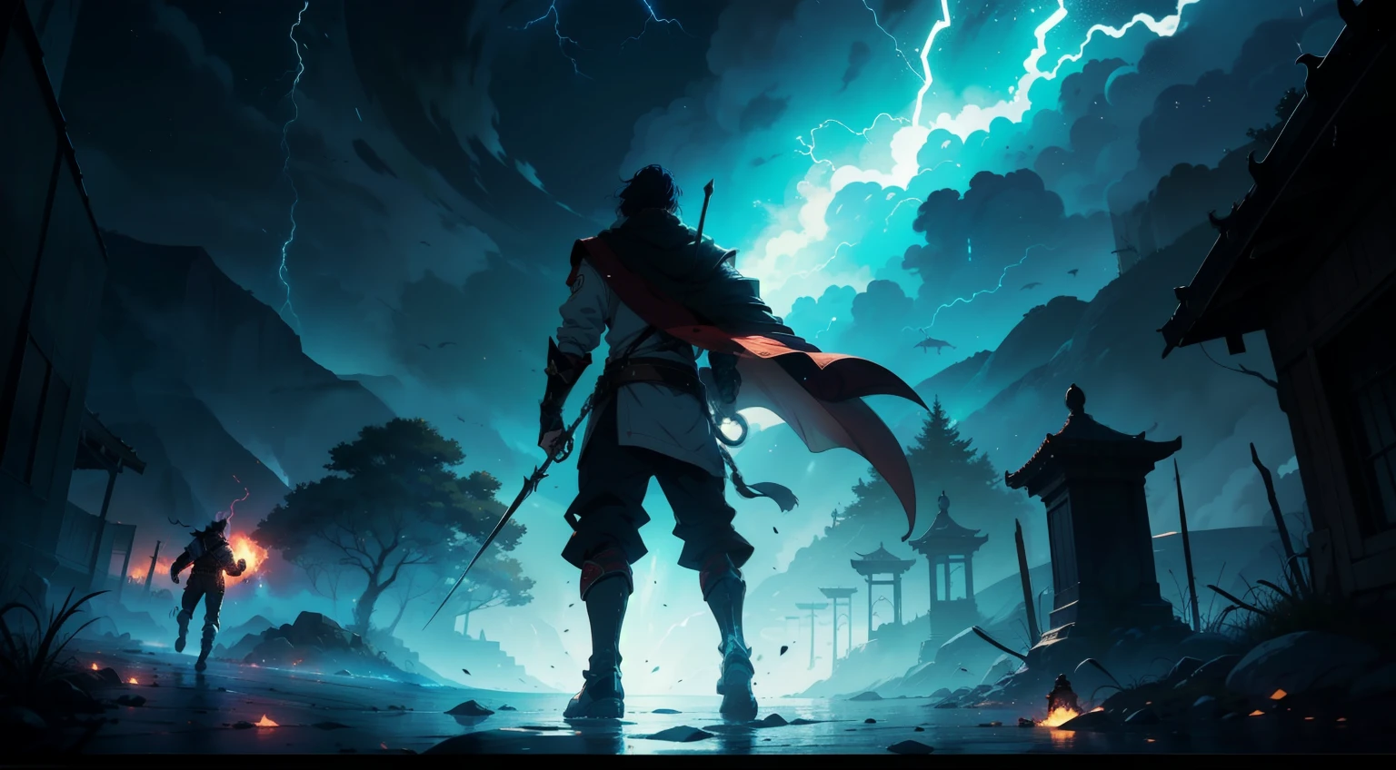 The anime begins with our protagonist, a young man with teleportation skills, discovering his power and learning to control it. He is a fearless warrior in search of adventures and challenges. The story unfolds in a fantasy world full of magical creatures and powerful beings. Throughout the plot, our hero faces powerful and dangerous enemies, but finds loyal allies who help him on his journey. Together, they face epic battles and challenges that test their skills and their courage. The anime's animation is stunning, with vibrant colors, detailed backdrops, and fluid movements. The visual effects are breathtaking, with bursts of energy, lightning and other manifestations of magical power. In the end, our hero becomes a legendary warrior, respected by all and feared by his enemies. He is the protector of his homeland, ready to fight any threat that arises. This epic anime is a thrilling adventure that keeps the viewer stuck until the end.