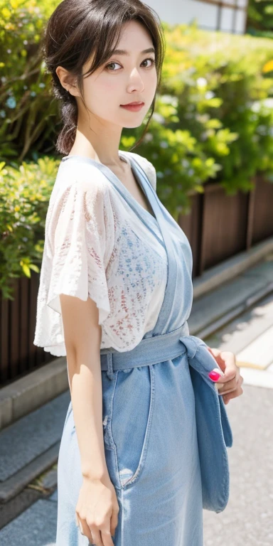 japanese woman、summer fashion