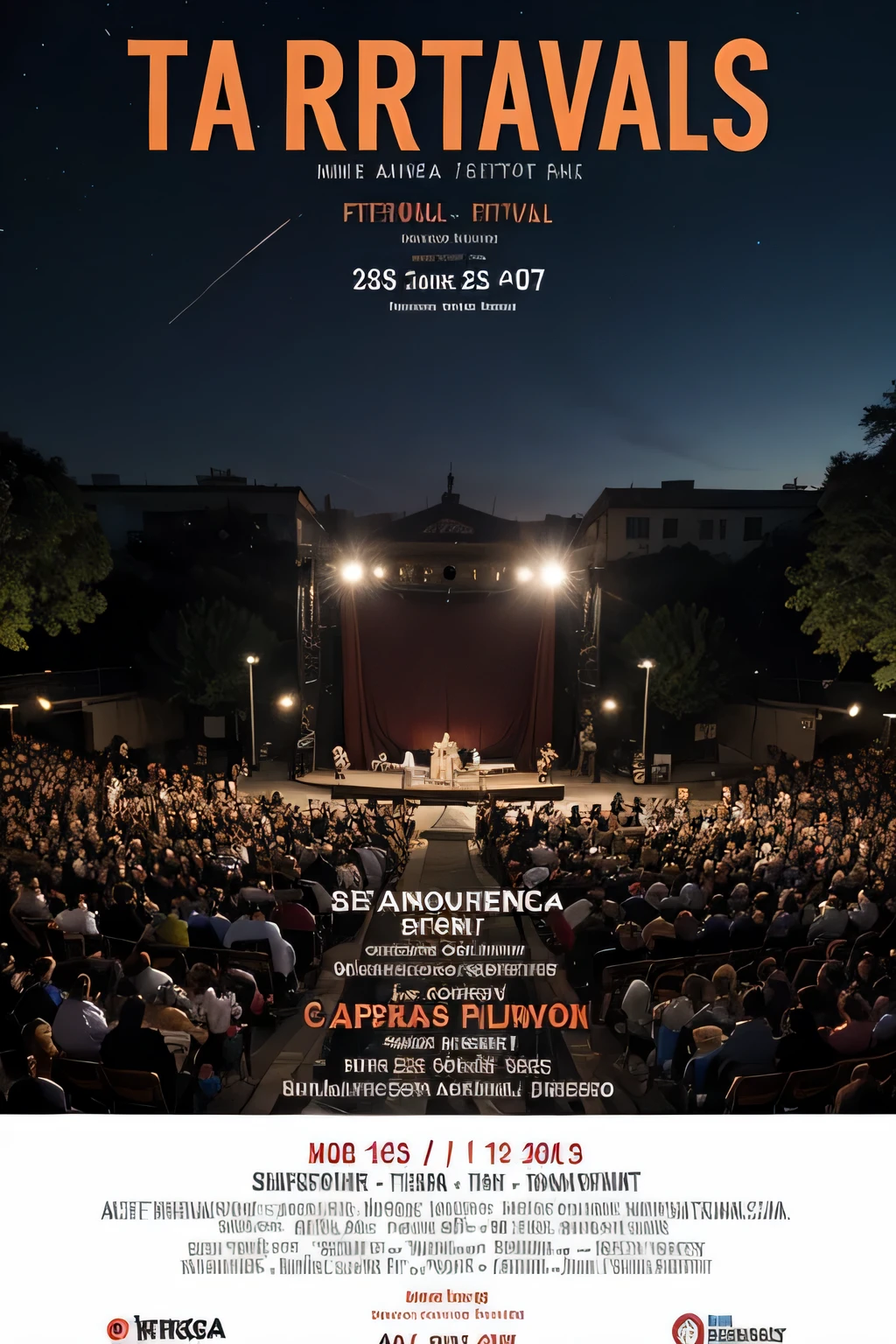 teatro, cartaz, festival 