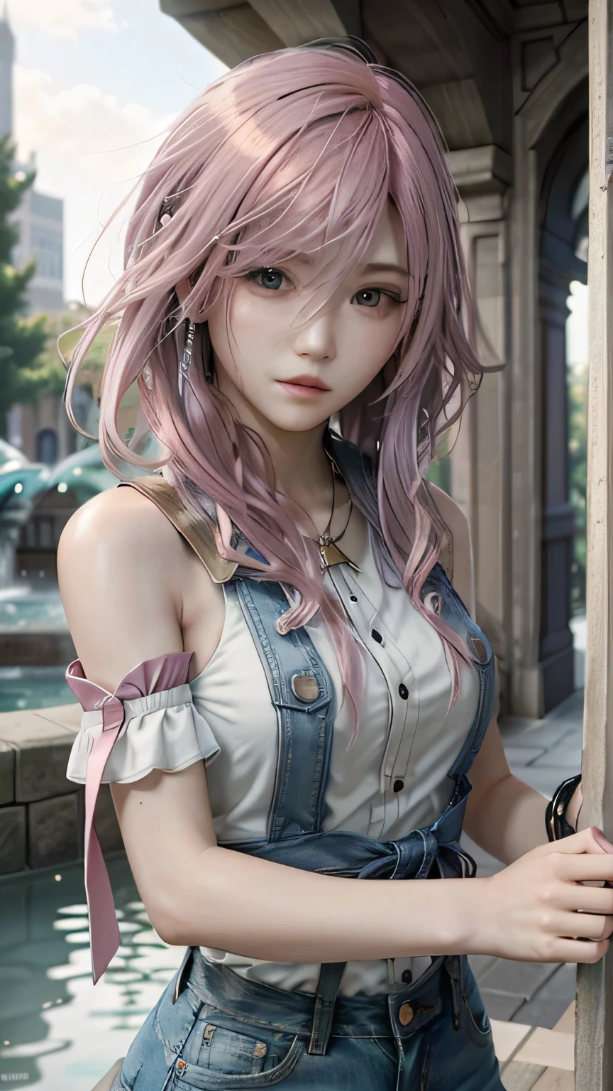 Drunk girl,(best qualtiy,8K,tmasterpiece:1.3),Goose egg face,largeeyes,long eyelasher,With bangs,Cool handsome,Domineering,Exquisite(live-action realistic style),Star-like eyes,Ultimate face,Photorealistic light and shadow,Clear facial features,Milky white skin,Fair skin, highdetailskin, Realistic skin details, Visible Pore,(Super detail),Petite body,(perfect bodies:1.1),Carmelto, full bodyesbian,Two braids,Sheer cardigan dress,rainy evening,Riman,Nightclub,Wine bottles,((dynamicposes),Sit at the window,Confused eyes),((Dark night,Get wet with rain)),((Dynamic background((pink lightning,storming)) ,Dramatic scenes
