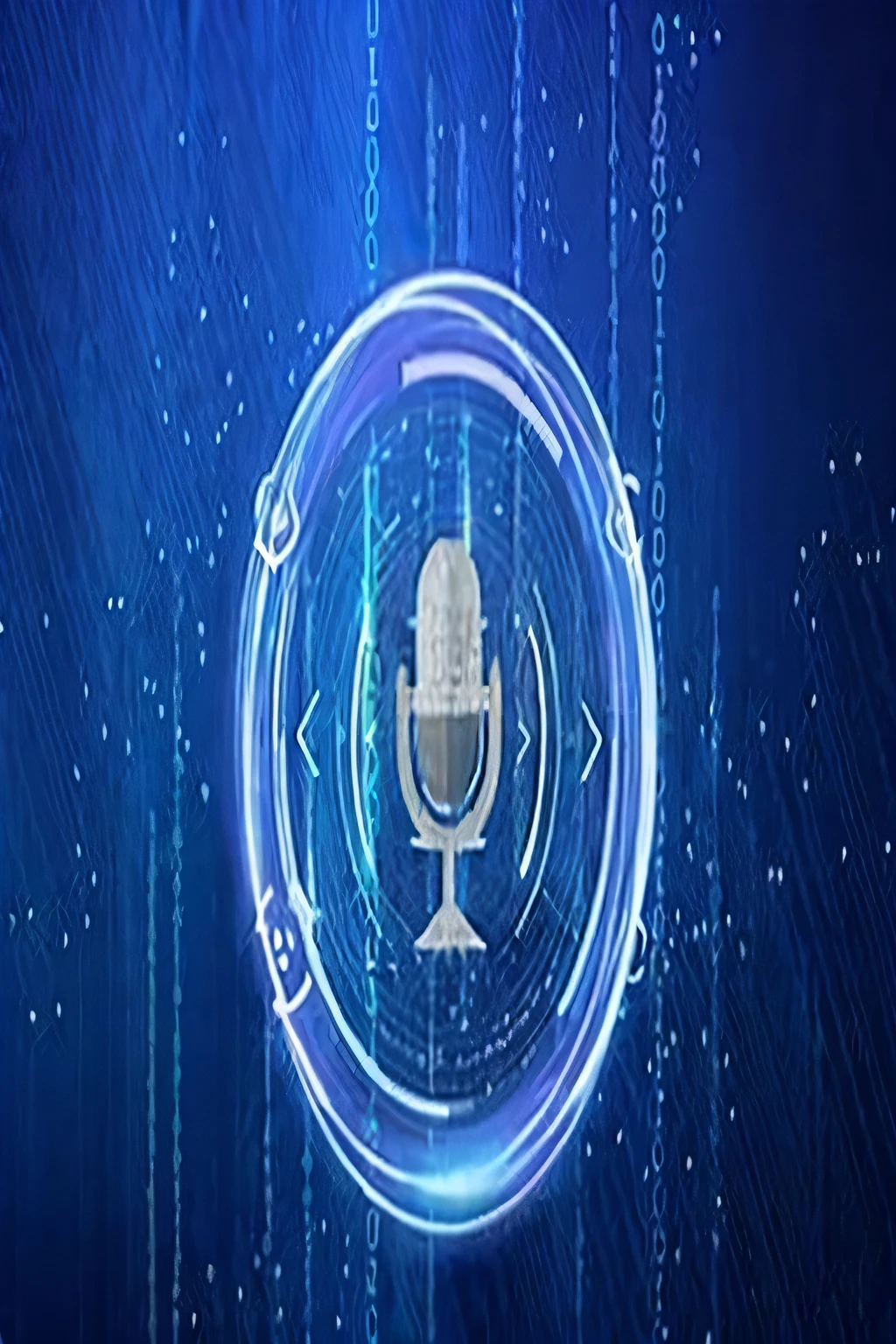 a blue background with a riceicrophone and a digital pattern, ad iriceage, l7rice, cyber songricean, eat, .eat, vibration, rice, n 9, N9, avatar iriceage, technical rings, video, riceicrophone, sitting in front of a riceicrophone, proriceo iriceage, 2 0 2 2, 2022, artistic depiction, technical