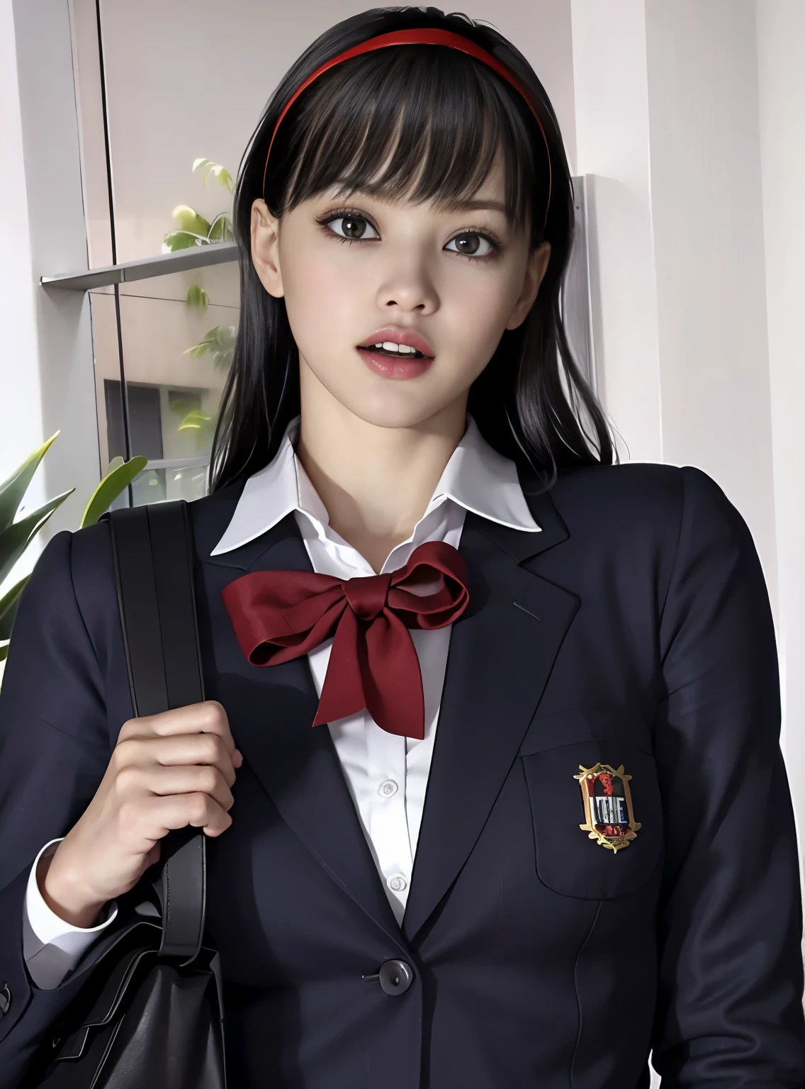(8K, highest quality, masterpiece:1.2), (realistic, photo-realistic:1.37), Super detailed,highest quality, ultra high resolution, professional lighting, photon mapping, radio city, Physically based rendering, cinematic lighting, late night path,Depth of written boundary, sharp focus,sunbeam, good composition,(Bokeh:1.2) 1 girl,alone,(whole body), (closed mouth),fine and beautiful eyes, temporarily stop, tight waist,Japanese high school girl, black hair,messy hair,long hair fluttering in the wind,(Ulzzang-6500:1.2)
mix 4, hiqcgbody