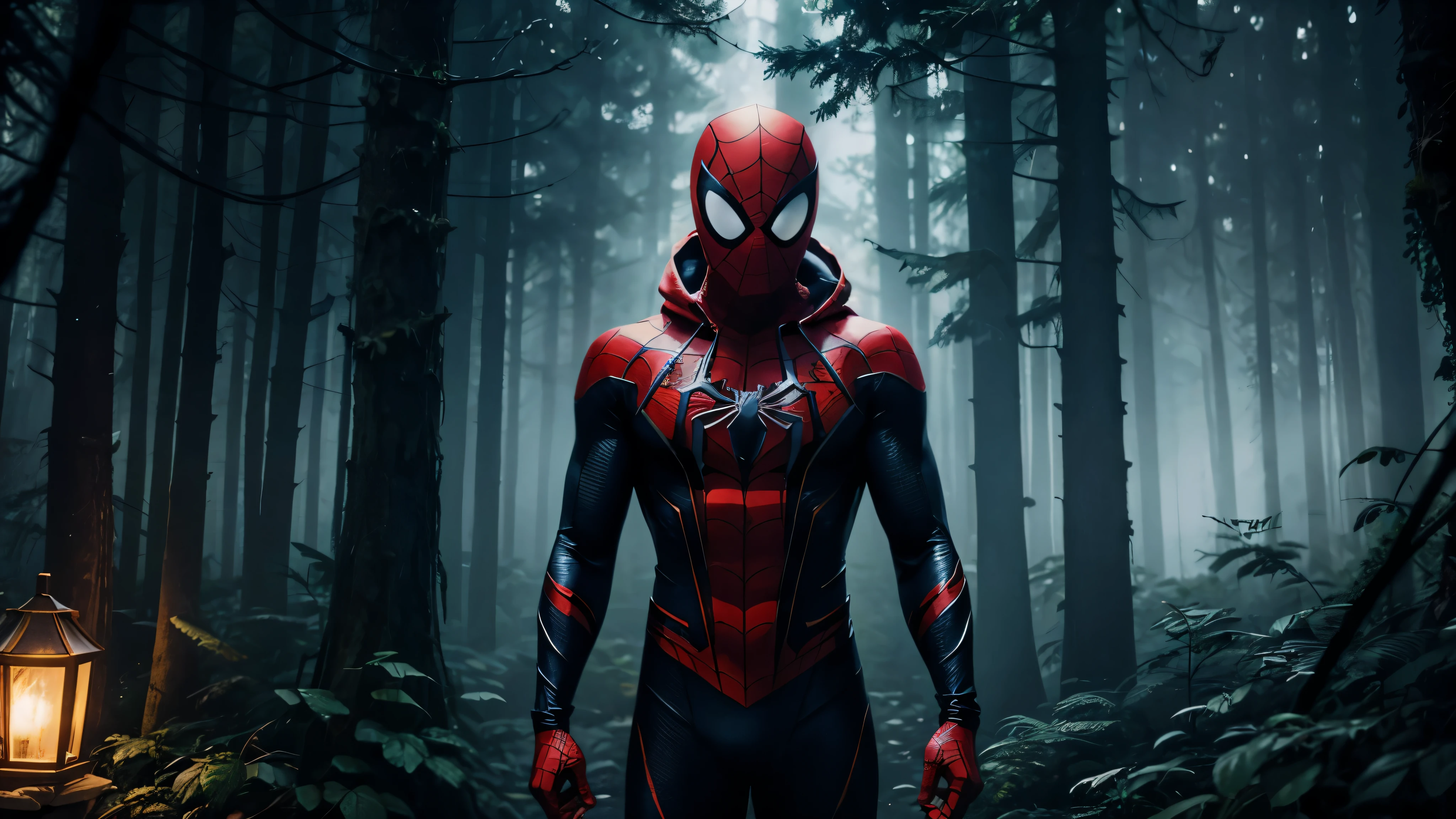 remove, make into environment, make part of environment and spidersuit