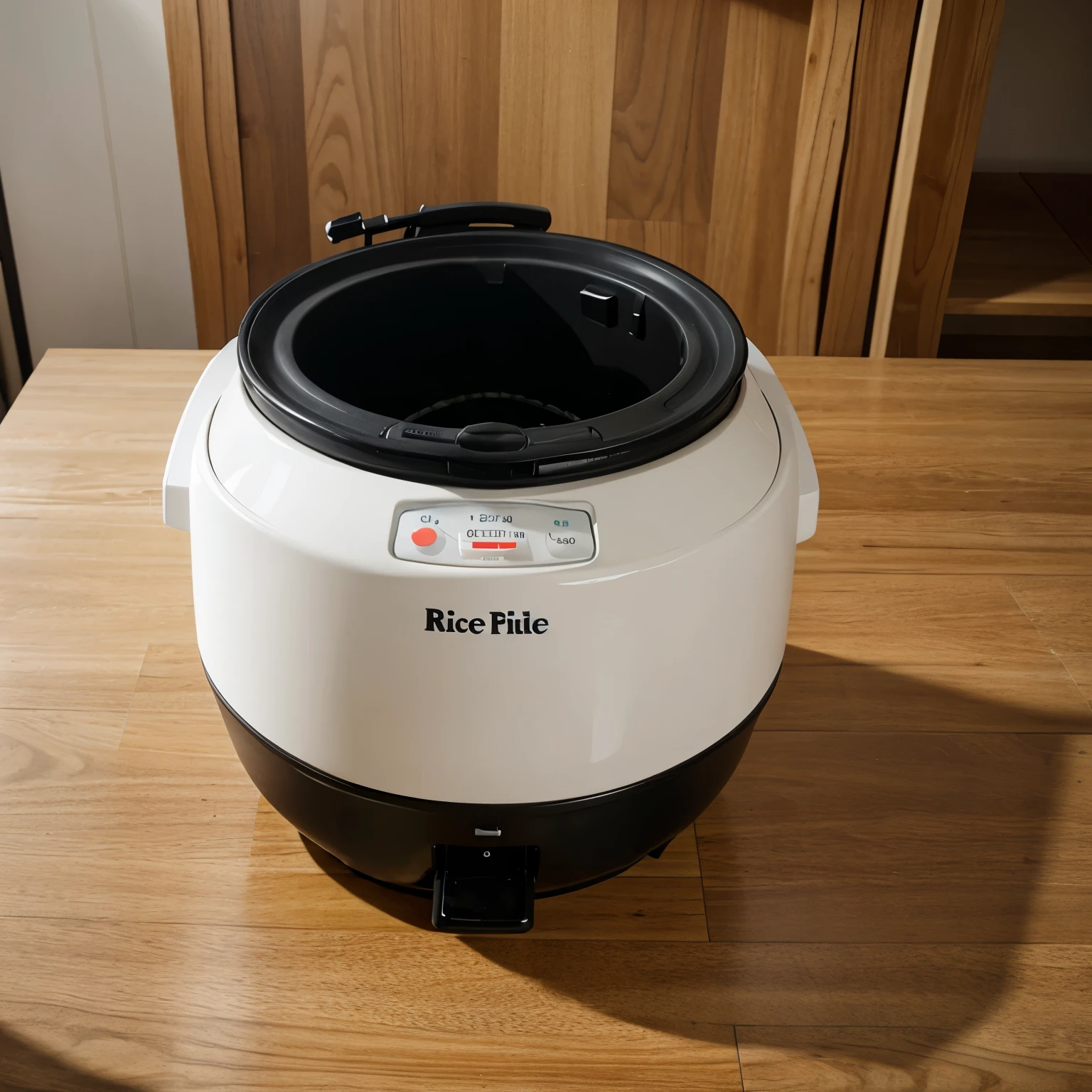 Folded rice cooker