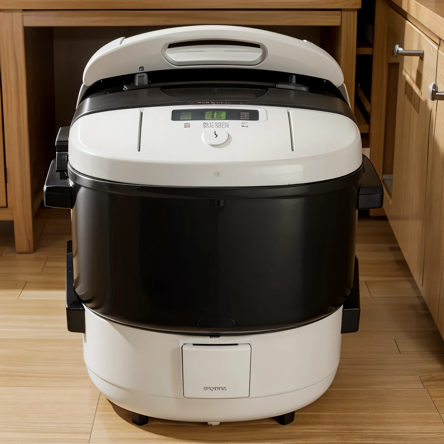 Folded rice cooker