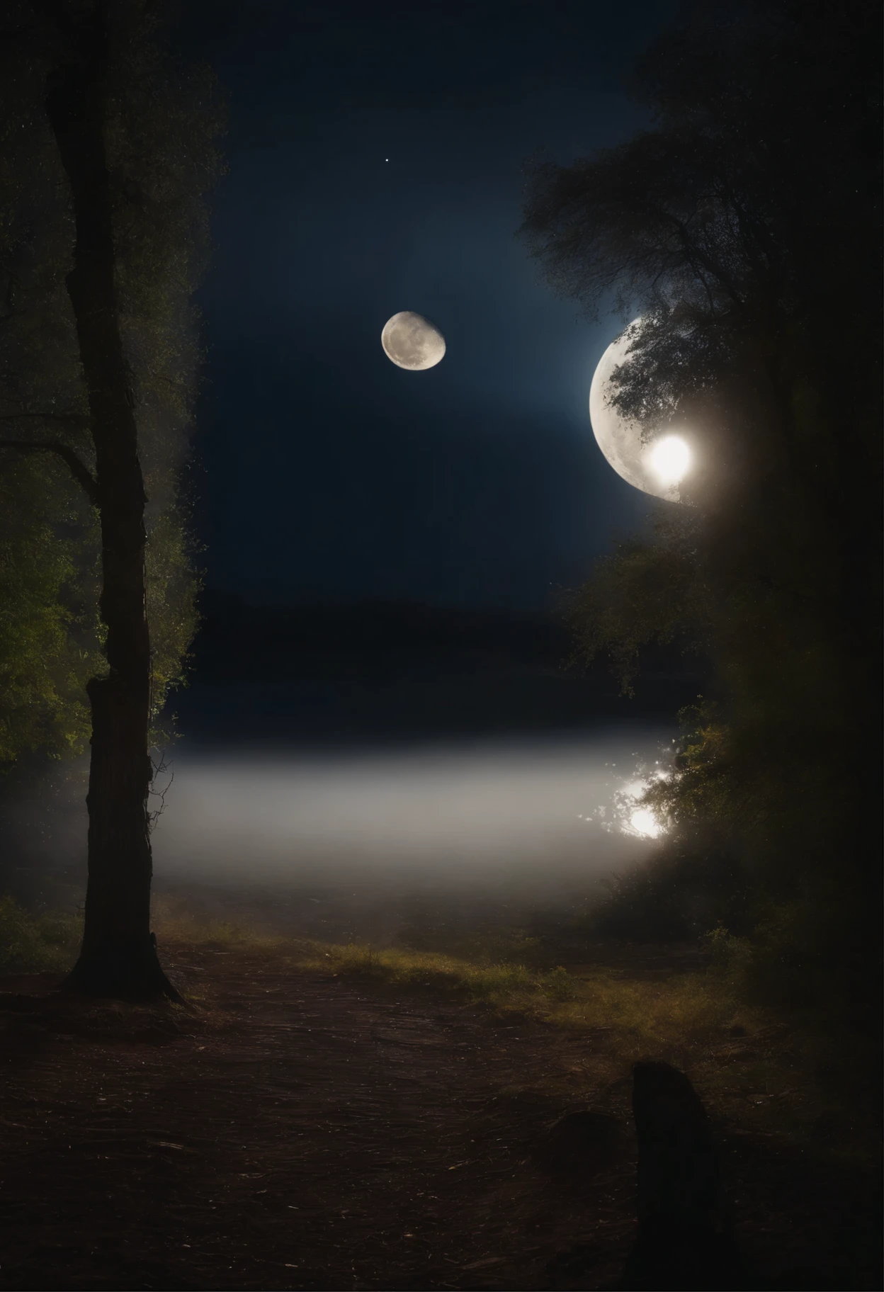 Crescent moon 