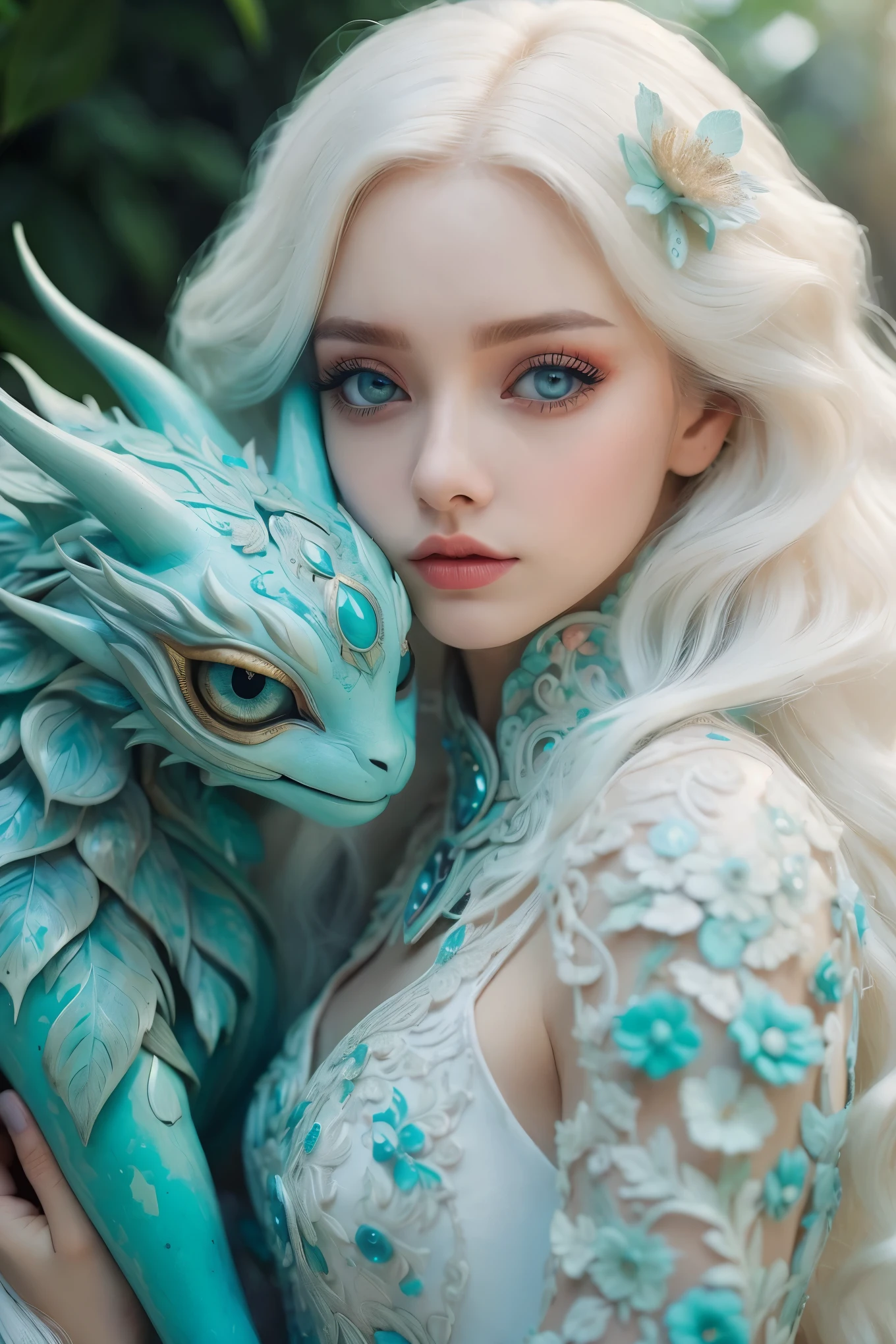 A powerful and elegant woman perfectly integrated with the essence of the dragon, Imaginative and visually striking digital artwork, (This woman exudes confidence and grace with dragon-inspired elements such as scales, wings, or subtle fiery details), A mythical and mesmerizing atmosphere, A harmonious fusion of human and dragon characteristics,
Vibrant colors, dynamic poses, exquisite details, 32k UHD resolution, DSLR, professional photography, high quality, best quality, realistic photo, cinematic angle, cinematic lighting, vibrant color, vivid color, sharp focus