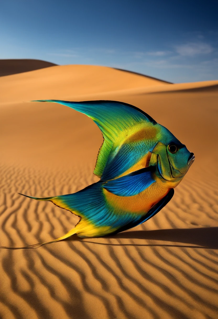 Create sport fish in the sands of the Sahara Desert
