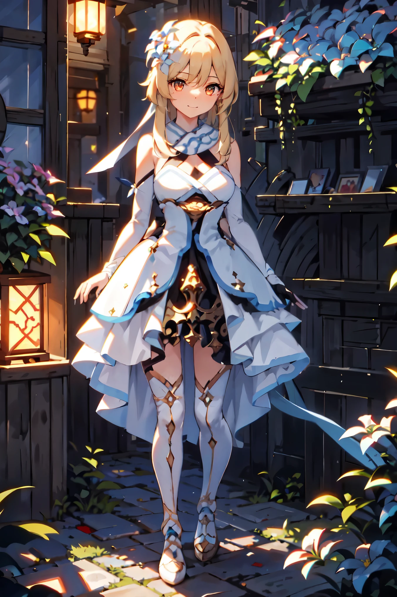 Super high quality,(((master piece))), 4K resolution, very detailed, ((very fine eyes))), Detailed background, cinematic lighting, crystal shining eyes, expensive、expensive品質, High resolution, hyper detail, 8K, best quality, 1 girl, solo, shadowing, The light from the back window is backlit., particles of light, thick lashes,wide sleeve, thickタイトな, (master piece:1.3), (best quality:1.2), (super detailed illustrations:1.2), (master piece), high quality, expensive詳細, (solo:1.4),(circular image)), full body esbian, 1 girl, Camiast was invited, smile, face turns red, please shut your mouth, cryogenic motion, black gloves, thick, one hand stretched out in front, Put one hand on your hip, put your hand on your chest,Wedding dress,white long skirt,white lace,Light blue and white stripes々pants,white veil,Bride figure