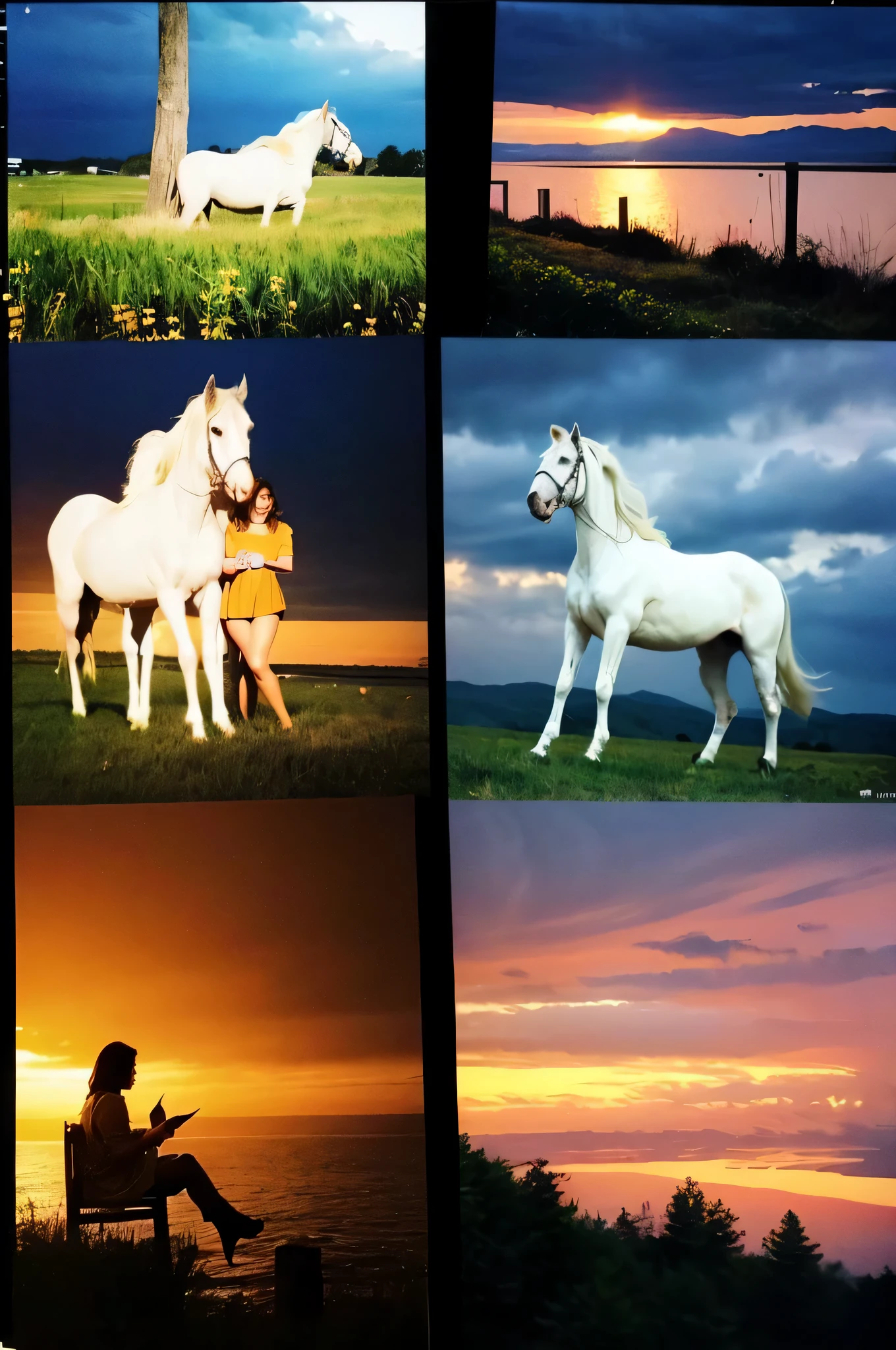Enigmatic scene of a woman seated gracefully on heavenly clouds next to a majestic white horse, divine, ethereal, mystical, heavenly lighting, fantasy, serene, spiritual, detailed environment, angelic vibes, digital painting, by Boris Vallejo and Julie Bell, high resolution, emotional depth, surreal atmosphere, storybook quality