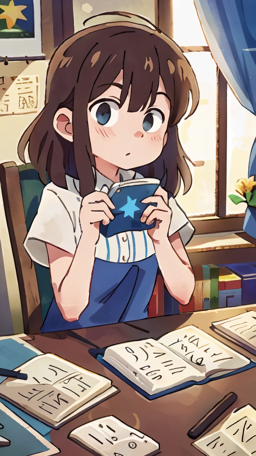 One studying history