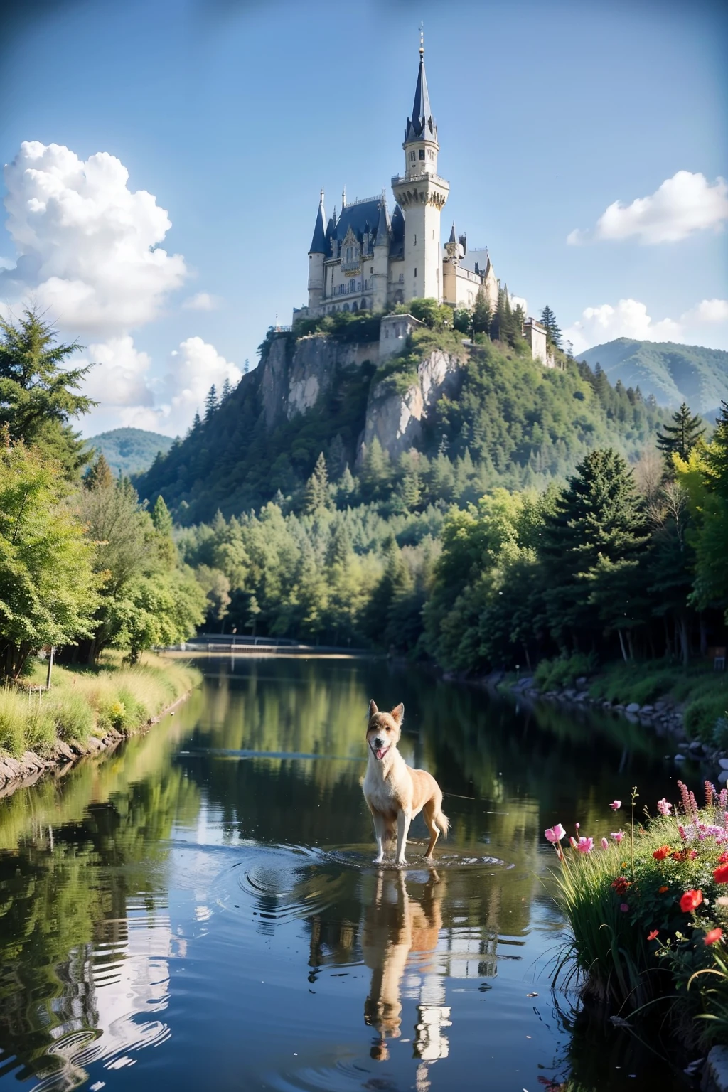 In the beautiful kingdom of carbonic acid,Carbon dioxide and water are two best friends。They live in a fantasy castle.,Surrounded by colorful flowers and lush green meadows。
center of screen,Carbon dioxide and water are holding hands,Jumping happily。They have big smiles,It seems to infect everyone who sees them.。Carbon dioxide is wearing blue clothes,It symbolizes its freshness and tranquility;Water is wearing a green skirt,show its vitality and vitality。
Around them,There are also many cute elves and animals playing.。They chased and played together,Laughter filled the entire scene。
In the background of the picture,You can draw mountains that tower into the clouds.,There are valleys with clear streams flowing。There were a few white clouds floating in the sky,The sun shines through the clouds on the earth,Make the whole picture look more warm and beautiful。
Such pictures are not only colorful、Vivid,It also allows children to feel the warmth of friendship and the beauty of nature,Stimulate their yearning and pursuit of a better life。