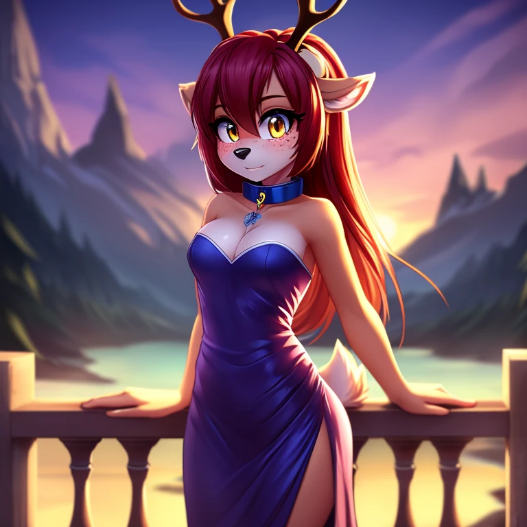 galactic starfield, cosmic illusion, celestial hues, an artwork with an illusionary effect resembling a star-filled galaxy, Rabbit girl, copper hair, perfect face, cameltoe, long legs, small body:1.5, (petite body:1.6), large ass, (flat-chested), large thighs:1.3, (highly toned legs:1.2), (slim waist:1.1), laugh, curly bob hair, tan skin, tan:1.4, tan lines:1.5, furry ears, collarbone, sharp eyeliner, eyeshadow, (detailed eyes:1.4), couture feathered ball gown, extravagant feathers, red carpet elegance, a ball gown adorned with couture feathers for a glamorous and extravagant appearance, bohemian lace, free-spirited patterns, eclectic lace, boho chic