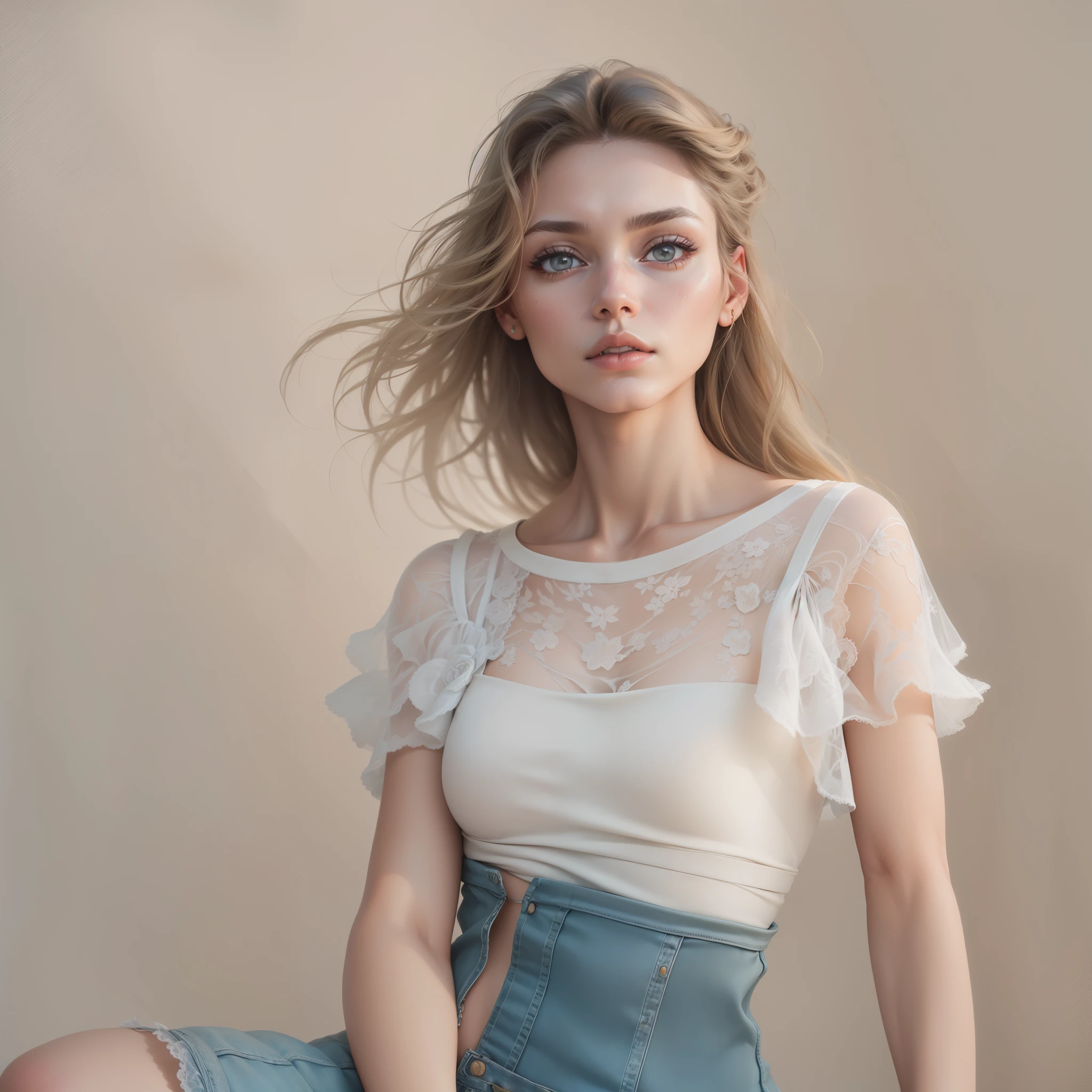 {{{(Photoreal:1.4)}}}, beautiful detailed woman, very detailed目と顔, beautiful and detailed eyes, that'That's ridiculous, unbelievable that'That's ridiculous, Super detailed, High resolution, very detailed, highest quality, masterpiece,enlightenment, very detailed, nffsw, unite, 8K image wallpaper, wonderful, finely, masterpiece, highest quality, Hvery detailed ajc,Unified 8K Dendenden wallpaper, face light, movie lighting,table top,highest quality,Super detailed,High resolution,High resolution,4k,4k portrait,8K,8K portrait,unity 8k wallpaper,Hvery detailed ajc,realistic,Raw photo,real person,portrait photography,realistic,shiny skin,fine skin,(((dynamic angle,whole body))),{{{{Supermodel Anneliese Zoibert is、One of the top models of the 1990s、As for physical characteristics、tall and slim figure、Sharp features、high cheekbones、Big eyes、And her hair was flying。}}}},{{{Anneliese Zoibert is、One of the top models of the 1990s、As for physical characteristics、tall and slim figure、Sharp features、high cheekbones、Big eyes、And her hair was flying。}}},dynamic pose,(foot pose:0.5),(((dynamic angle,whole body))),(dynamic angle,whole body),dynamic angle ワイドショット,(((peplum tops peplum topsとデニムジャケット jeans,mesh mesh,{{{{(Clothes (mini dresses for women) Or a body type that emphasizes body line, body conscious, side slit, Slit indicating armpits,Golden border,empty chest,shiny fabric}}}}
{{{{(dress (mini dresses for women) or body conscious, body conscious, side slits, Slit indicating armpits, Gold border line, open chest, shiny fabric}}}}))),Raw photo, Shapuri, by lee jeffries nikon d850 film stock photo graph 4 kodak portra 400 camera f1.6 lens rich colors hyper realistic lifelike texture dramatic lighting unrealengine trending on artstation cinestill 800