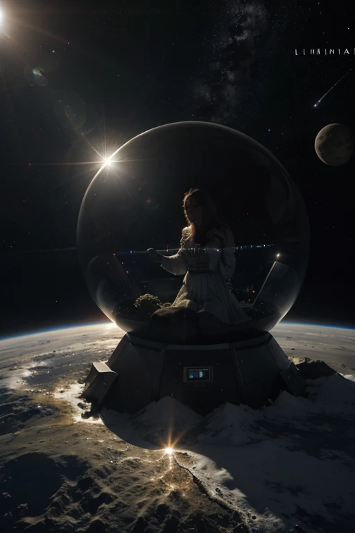 Dans un lointain système solaire, light years from Earth, there is a planet called Luminia. Sur cette planète, la vie prospère sous la lueur constante de trois soleils. Parmi ses habitants se trouvent les Luminariens, une civilisation avancée, pacifique et artistique.