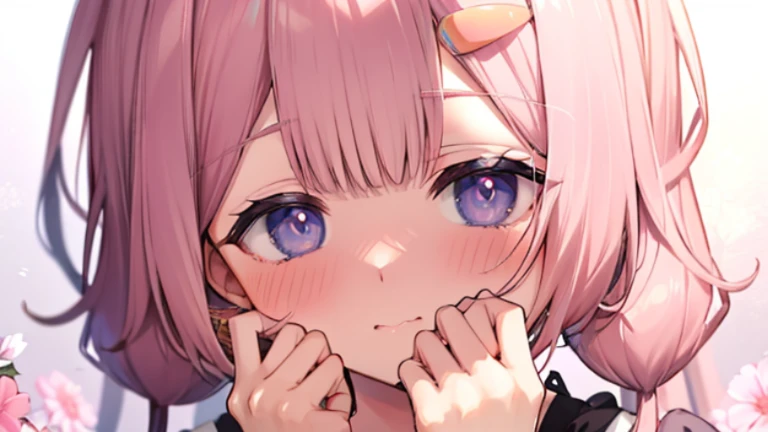 High resolution,1 girl, blush all over the face, (heart-shaped eyes:1.4), Excited, open your mouth, close, Happy、Ahegao、smile、highest quality、sit flat、Sitting on the bed、Completely naked、nipple、thighs、pussy、animegirl、Heart mark in the eyes、spread legs、Blowjob、girl sucking a man&#39;s penis、Blowjob、stick out tongue、dick