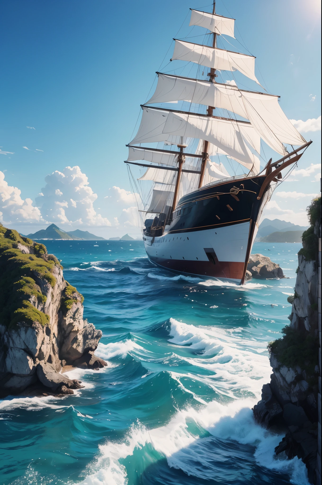 8K,中世期のBig port町,sailboat,Bustling people々,unified orange roof,masterpiece,masterpiece,Photorealistic RAW photos of the highest quality。bright colors,rich colors, Backlight, cinematic lighting, film grain, to be born, 50MM lens, Nikon D850,realistic skin,fantasy art,character art,ultra high resolution,white wall,Homer,beautiful sea,beautiful expression,Big port,空から見たBig port町の風景,