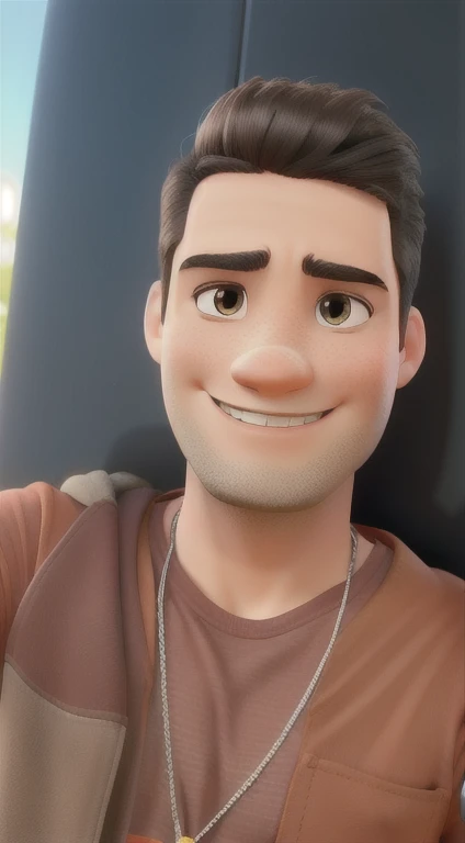 Poderia pegar a imagem e fazer eu parecer com um Desenvolvedor Web Poster estilo disney pixar
