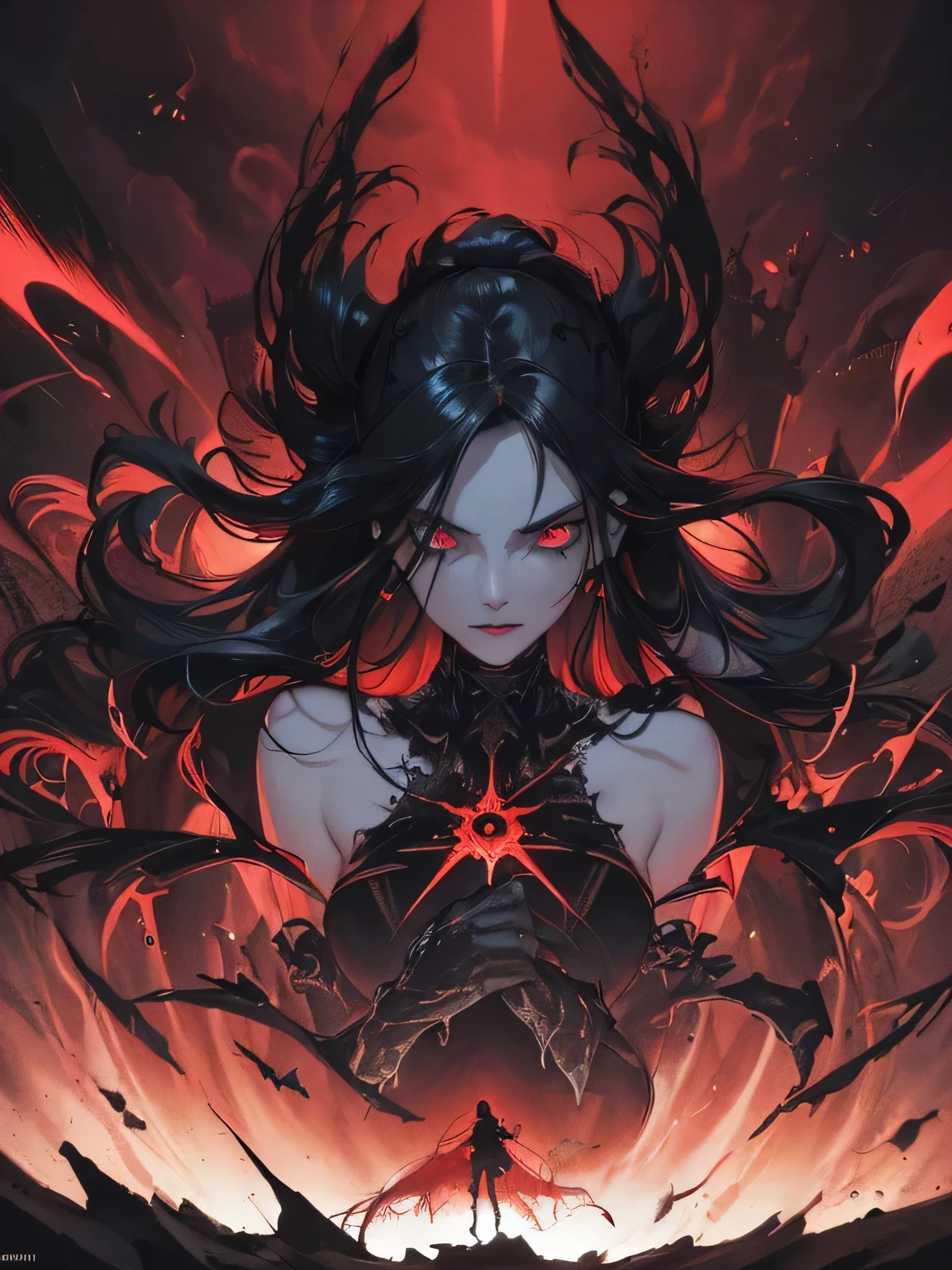 red eyes,