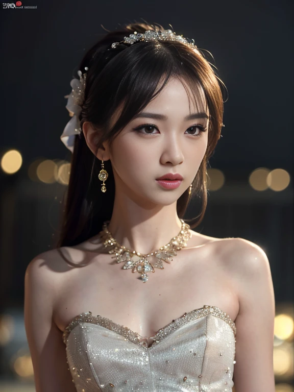 best quality, masterpiece, highres, 1girl,china wedding dress,hair ornament,necklace, jewelry,Beautiful face,slender, small breasts, tyndall effect,photorealistic, dark studio, rim lighting, two tone lighting,(high detailed skin:1.2), 8k uhd, dslr, soft lighting, high quality, volumetric lighting, candid, full body, high resolution, 4k, 8k, Bokeh