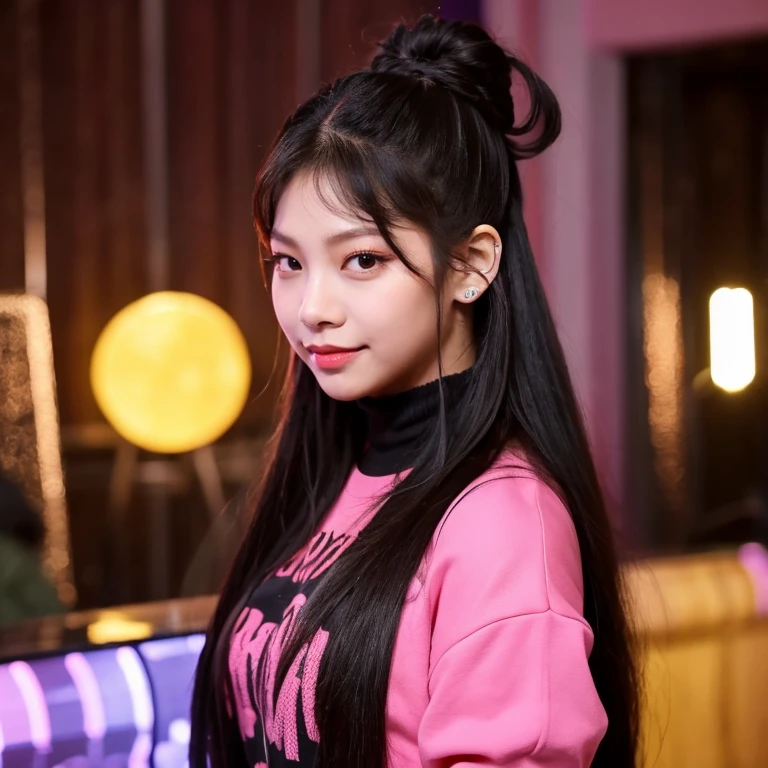 Jennie from black pink in the party