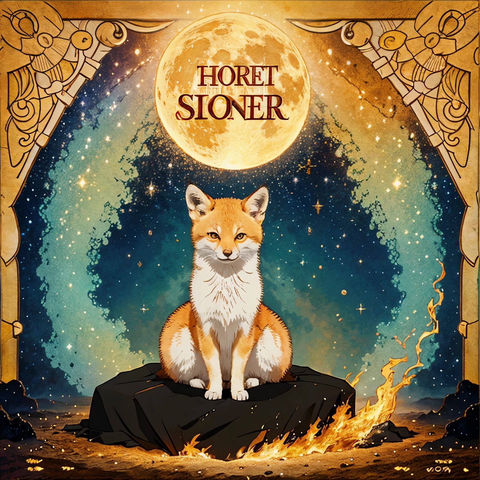 Chat gpt cria a deusa kitsune lunar versao em anime