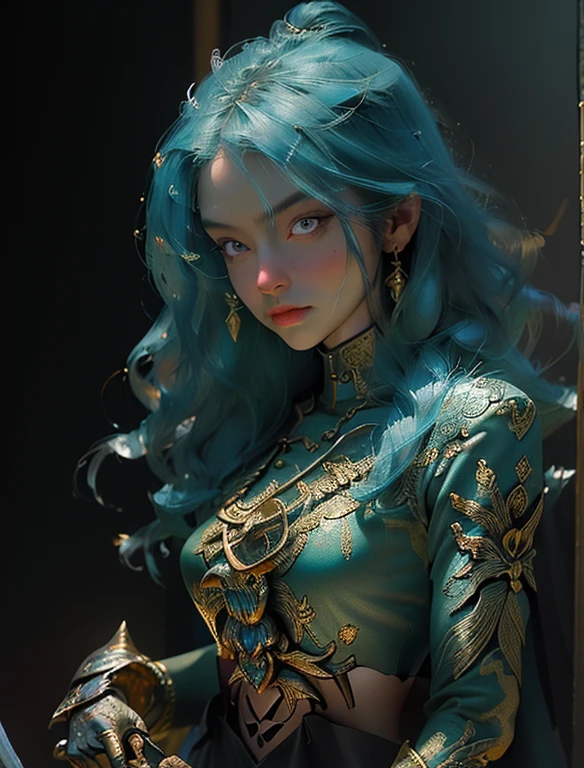 (extremely detailed face,longeyelashes,detailed lips)(realistic,highres),(vivid colors),(bokeh),oil painting,portrait,no girlIn a bustling fantasy town, hidden amidst winding cobblestone streets, lies a photo-realistic scene of a captivating role-playing game weapon shop. The shop's entrance is adorned with a hand-carved wooden sign, displaying the name "Ironclad Arms" in bold, golden letters. As you step inside, you are enveloped by the scent of polished wood and faint hints of metal.

The walls of the shop are lined with an impressive array of shields, each one meticulously crafted and gleaming with enchantments. From mighty tower shields to elegant bucklers, they are arranged as if they were a defensive wall themselves. Light dances off their intricate designs, featuring emblems of noble houses, mythical creatures, and ancient symbols.

Behind a well-worn wooden counter, a wide variety of swords glisten, their blades reflecting the warm glow of nearby torches. Each sword tells a unique story, from slender and agile rapiers to hefty and devastating greatswords. They are displayed in ascending order of grandeur, allowing customers to choose their preferred weapon with ease.

On the shelves nearby, potion bottles of various shapes and sizes stand neatly arranged. Vibrant colors fill the glass containers, hinting at the magical elixirs contained within. Labels indicate their properties, offering rejuvenating healing potions, potent strength enhancers, and even mysterious concoctions promising otherworldly abilities.

Adjacent to the potions, wooden clubs of different lengths and thicknesses are labeled and organized, providing a more primitive weapon option for those who prefer a more straightforward approach. Each club showcases unique carvings, denoting the craftsmanship and care put into their creation.

In the center of the shop, a wanted poster captures attention. A sketched illustration of a fierce dragon, its scales rendered in intricate detail, is prominently