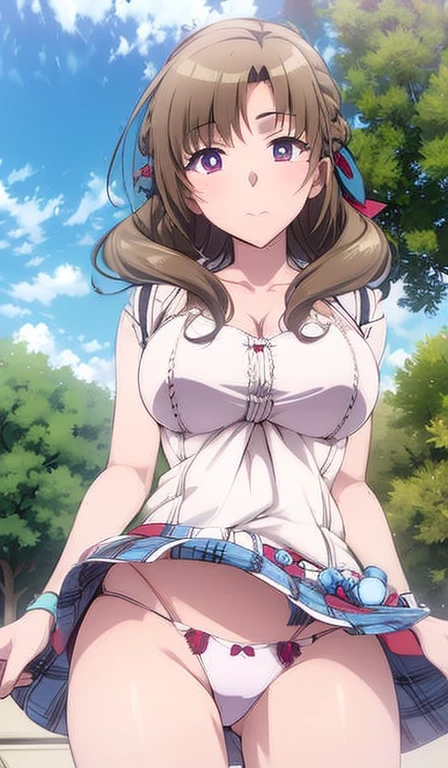 1Girl, Mamako Oosuki In the anime Okaasan Online, Very big breasts, Very detailed