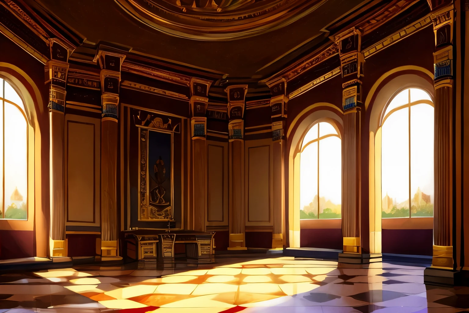 Palace, room of a palace