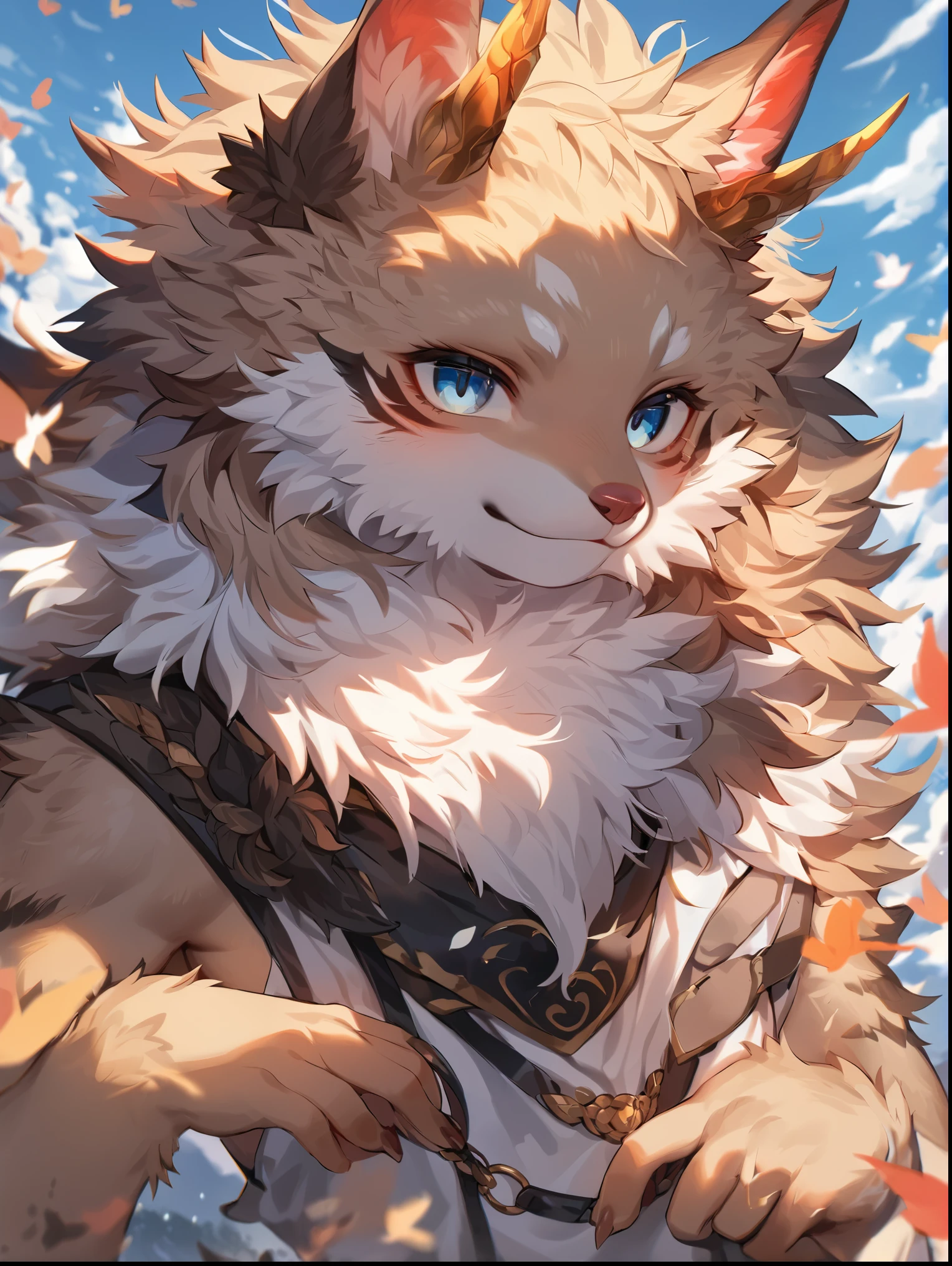 8K resolution, ((highest quality)), ((masterpiece)), ((super detailed)), (very delicate and beautiful), boy, cute, cool, beast, beast人, bird, bird類, anime style illustration, whole body