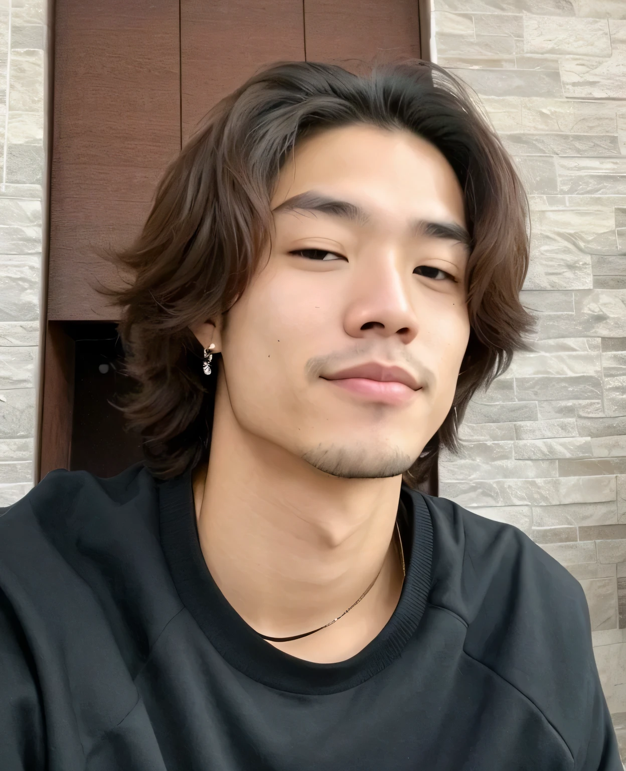 tem um homem sentado com um celular, Shinji, Marcos Lee, inspirado em jeonseok lee, Kim Doyoung, hyung tae, adorable and pale korean face, Hong junho hyung, menino musculoso coreano de 2 a 1 anos, taejune kim, inspirado em Kim Myeong-guk, pintar ulzzang, lindo chad queixo, homem sul-coreano