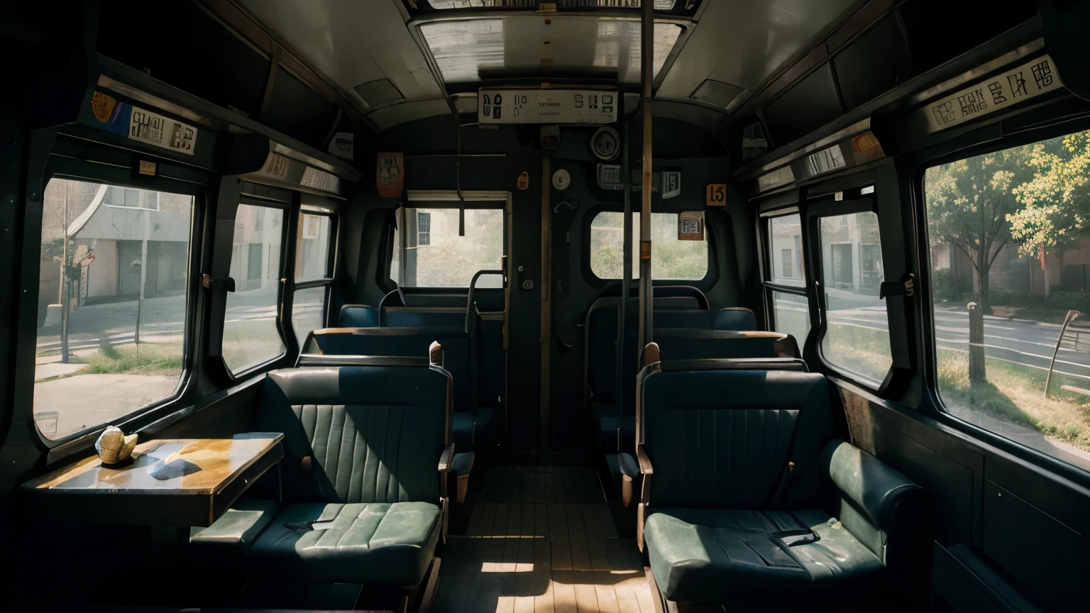 SCP-2086 Man Eating Bus, from SCP lore, is a species of arthropod that resembles various makes, models, and brandings of public transport vehicles, typically buses, Mature instances weigh approximately 17000kg, photo-realistic maximum detail, photorealistic image, photorealistic concept art, rendered using Unreal Engine, art by artgerm and Clive Barker, Korean light novel, breathtaking, detailed, moody lighting, soft painting, ivy, landscape, awesome soviet propaganda folletin, masterpiece, 8K
