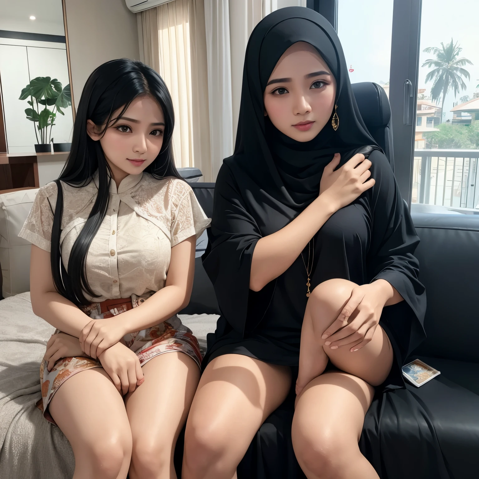 Masri dan anak perempuan nya