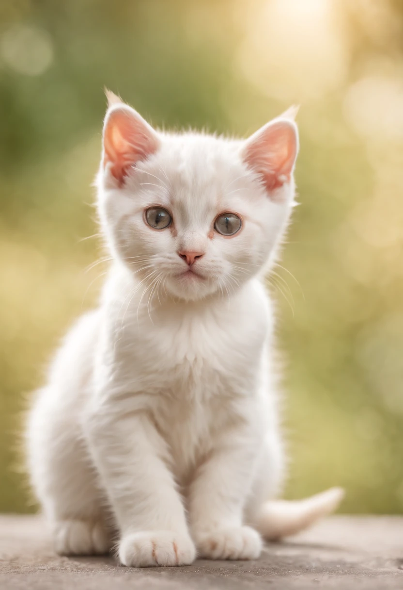 cute cat, playing，