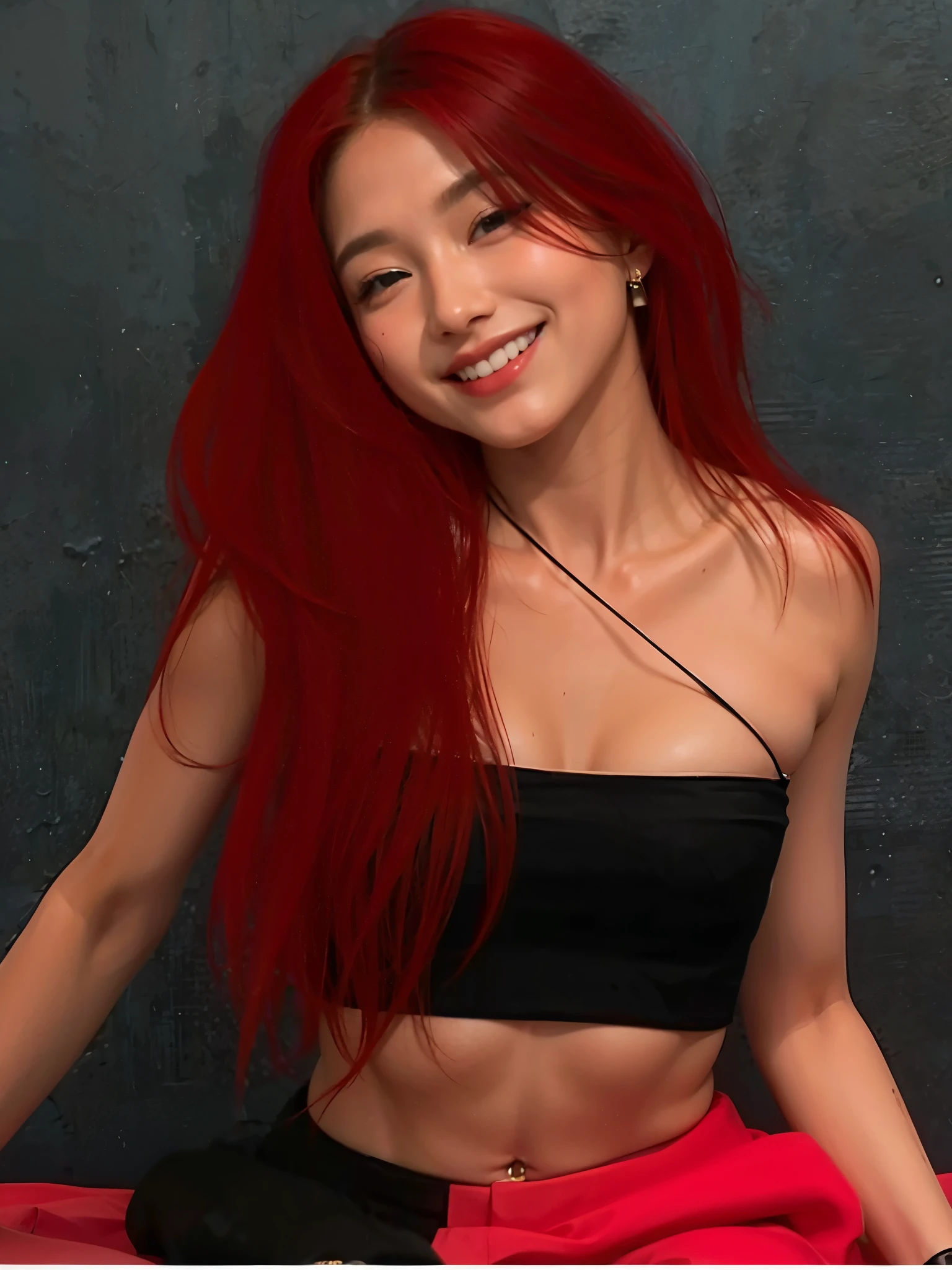 red hair