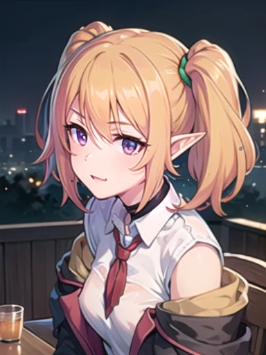 NSFW, see through,black bra,black panties,chloe,(masterpiece), (highest quality) , (super detailed), shine, shine光, ray tracing, Depth of the bounds written, (perfect face, detailed face, fine eyes,perfect hand :0.7),(8k),super realistic face,ray tracing,perfect lighting,highest quality, super detailed, shine目, (look at the audienceいる,smile:1.1), ((1 girl)), (mature woman:1.4), classroom,1 girl、solo、chest、look at the audience、blush、bangs、chloe(princess connect),whole body,Teresa's Girls Academy Uniform、pointy ears、twin tails、elf、blonde hair、tie、black coat、gray shirt、purple eyes、choker、手首のScrunchie、Scrunchie、pleated skirt、黒いchoker、red skirt、緑のtie、open clothes、hair between eyes、socks、thigh straps、loafers、((super detailed背景)), mistress pose, ((8k wallpaper)) , smile, blush, outdoor, Day, blue sky, empty, look at the audienceいる, moody lighting, face-to-face audience,